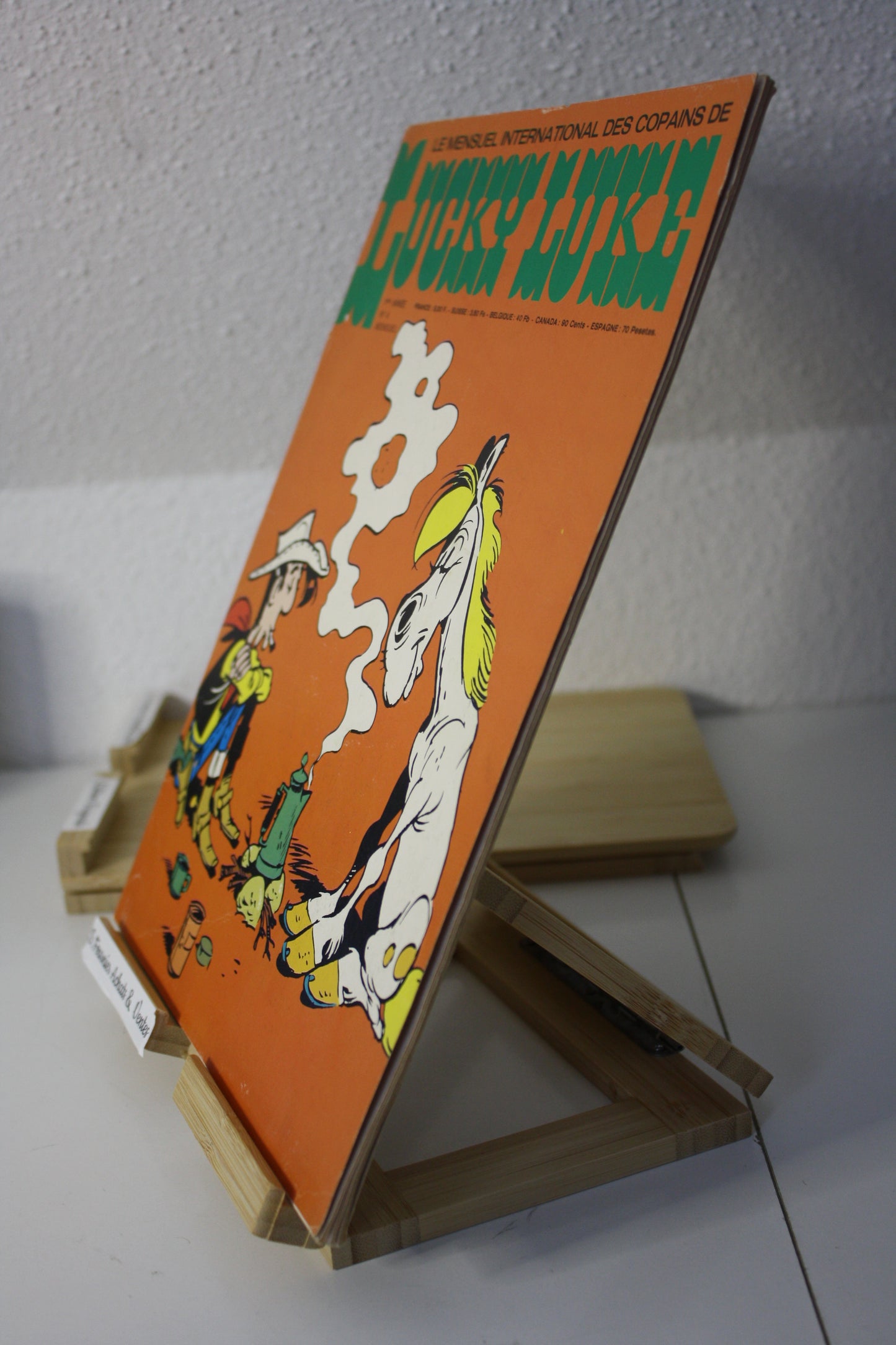 des copains de Lucky Luke – lucky Luke - - Dargaud - Mensuel International - 1974 - 1ère année N°4 Juin