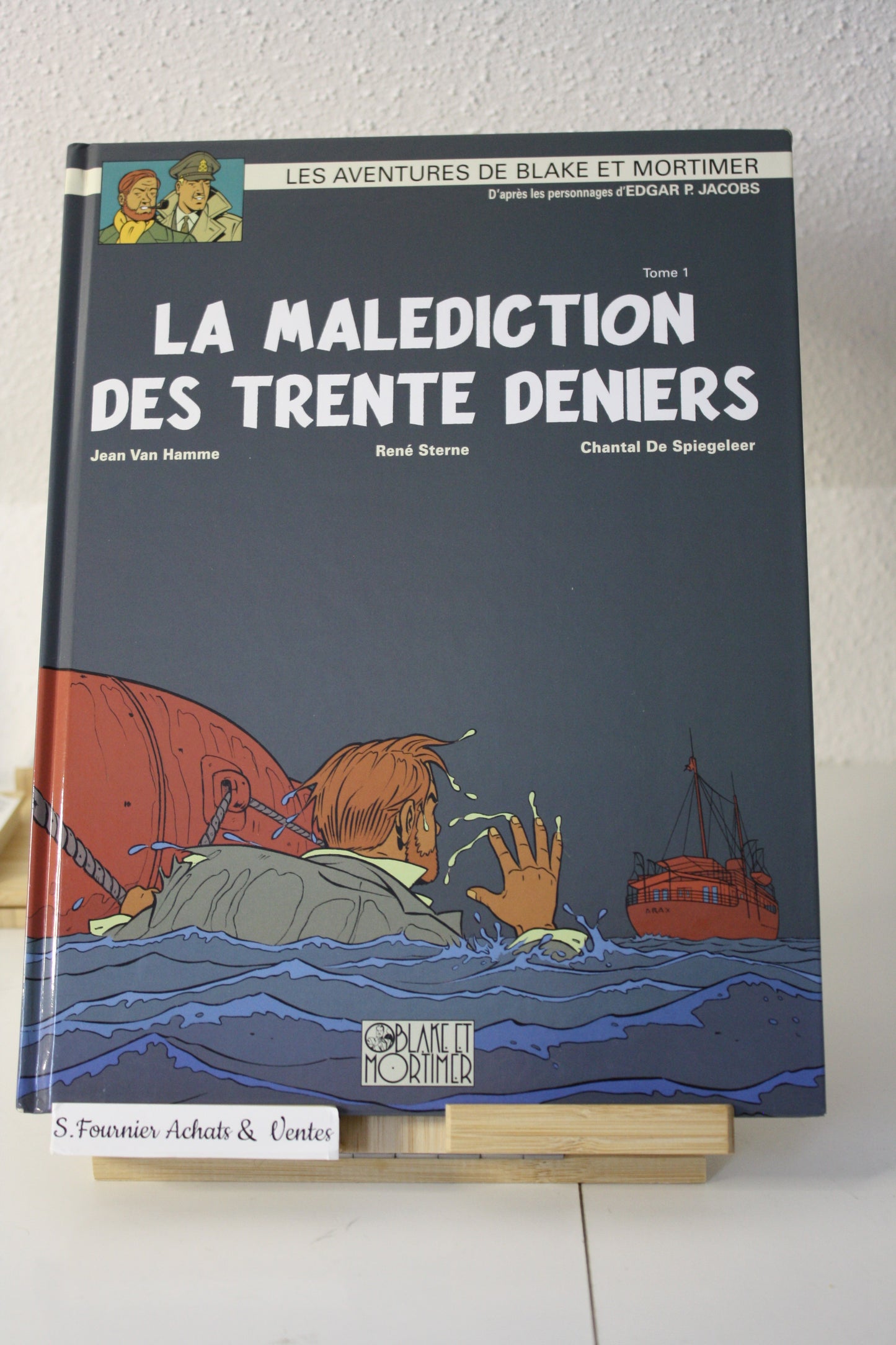 La malédiction des trente derniers Tome 1 – Blake et Mortimer – Van Hamme Aubin - Black et Mortimer - Réédition -2011