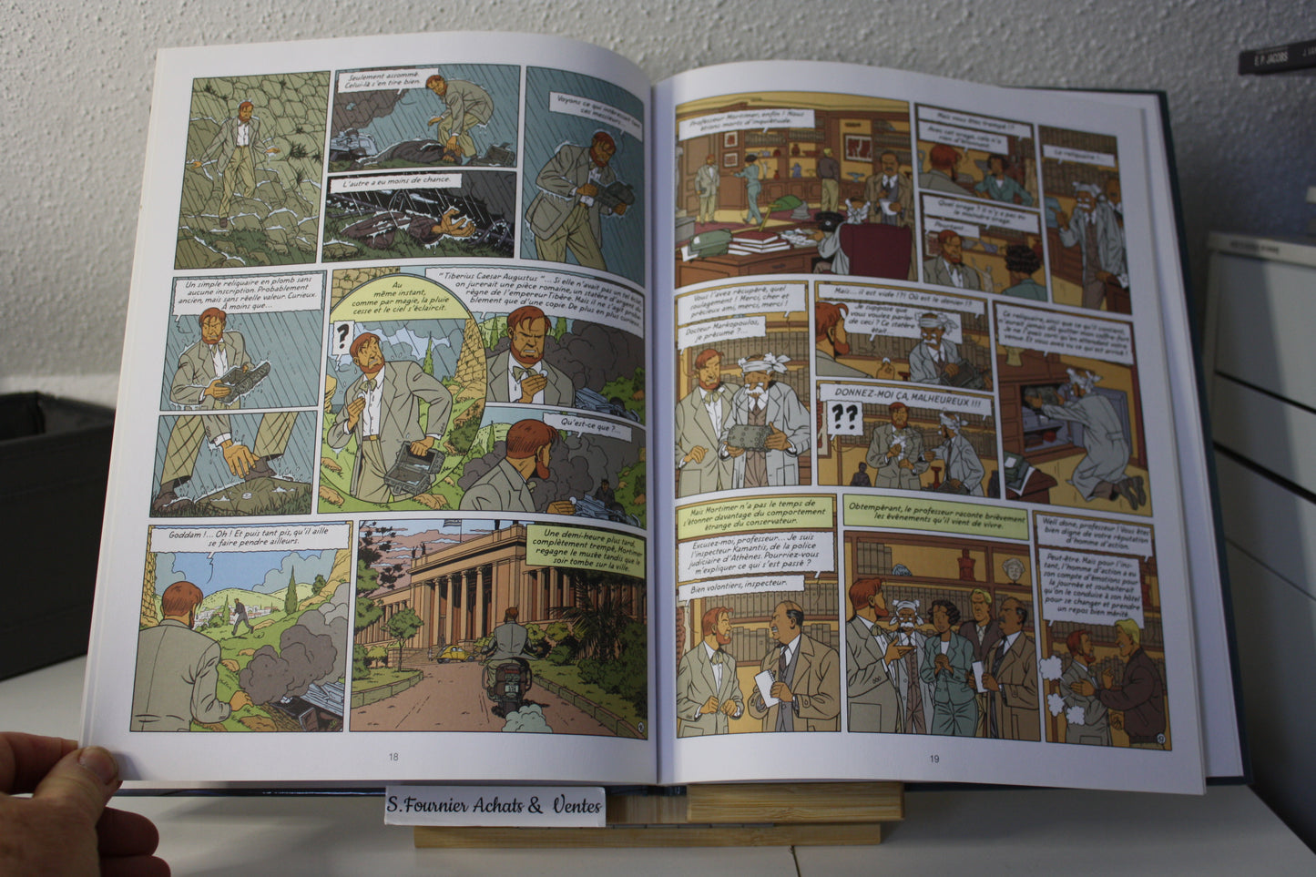 La malédiction des trente derniers Tome 1 – Blake et Mortimer – Van Hamme Aubin - Black et Mortimer - Réédition -2011