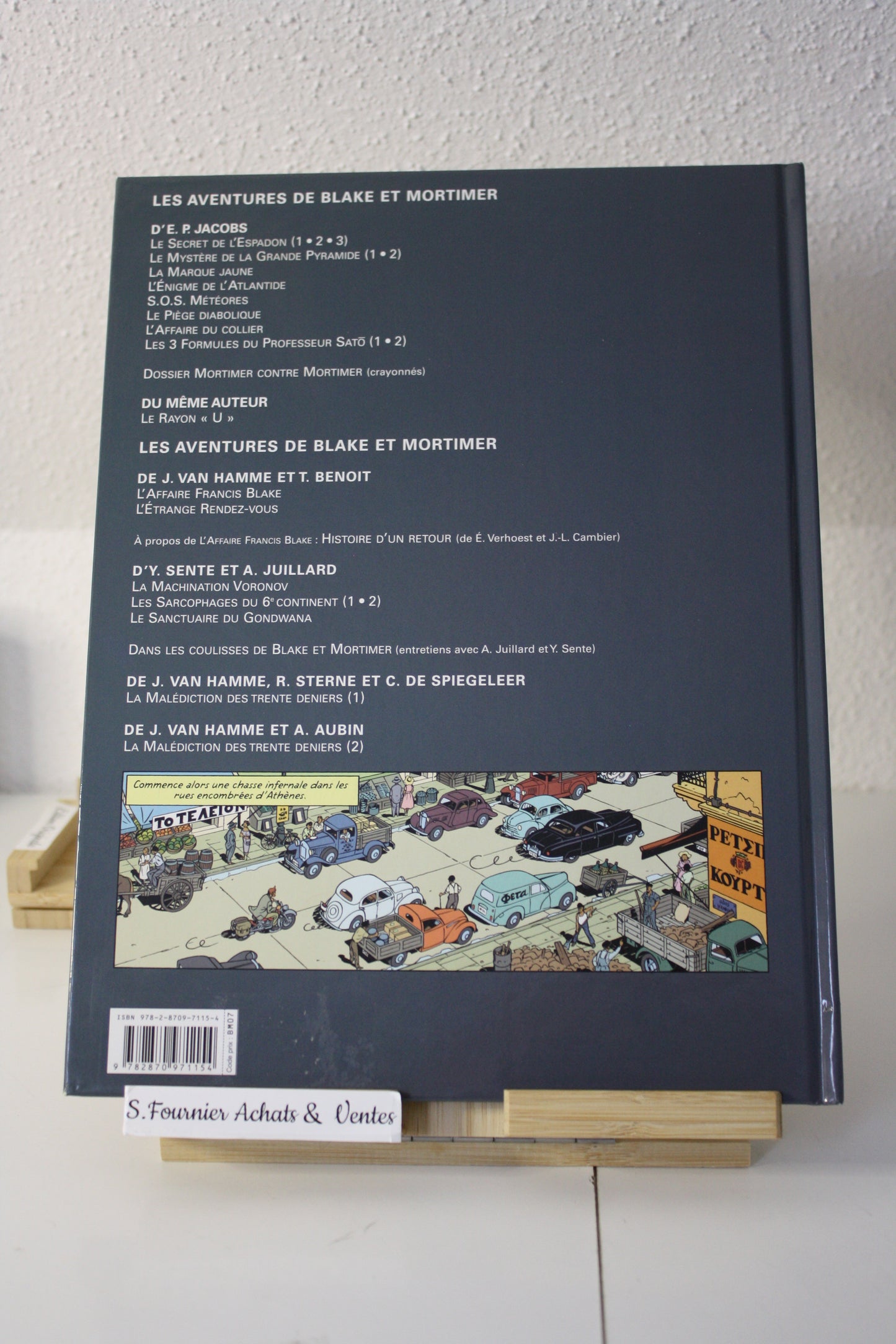 La malédiction des trente derniers Tome 1 – Blake et Mortimer – Van Hamme Aubin - Black et Mortimer - Réédition -2011