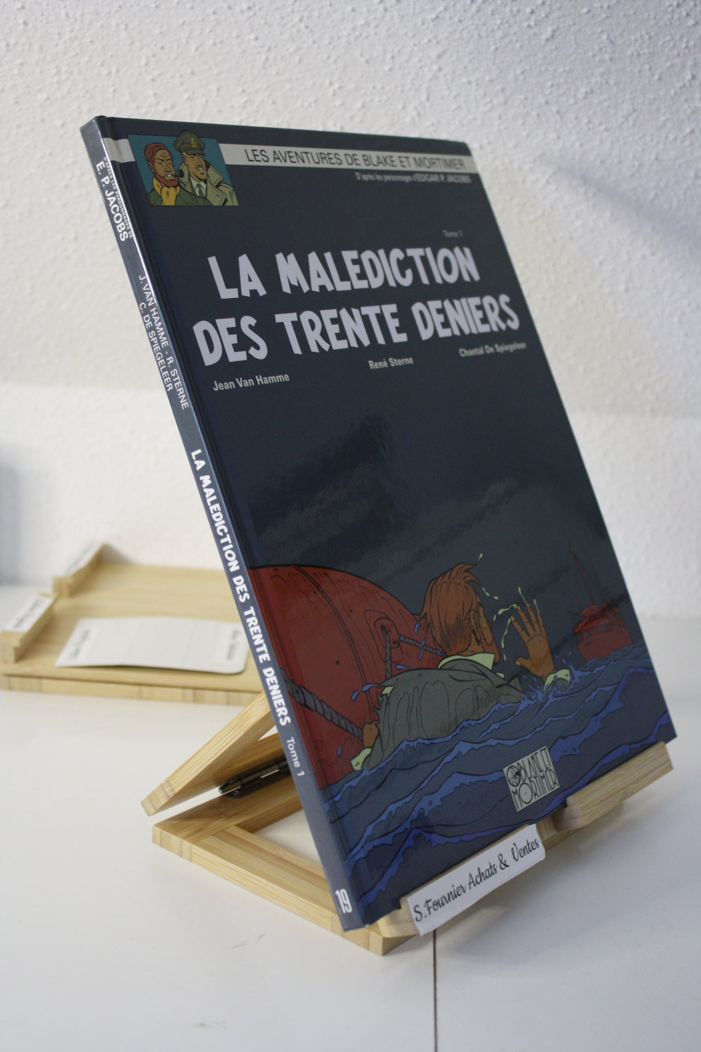 La malédiction des trente derniers Tome 1 – Blake et Mortimer – Van Hamme Aubin - Black et Mortimer - Réédition -2011