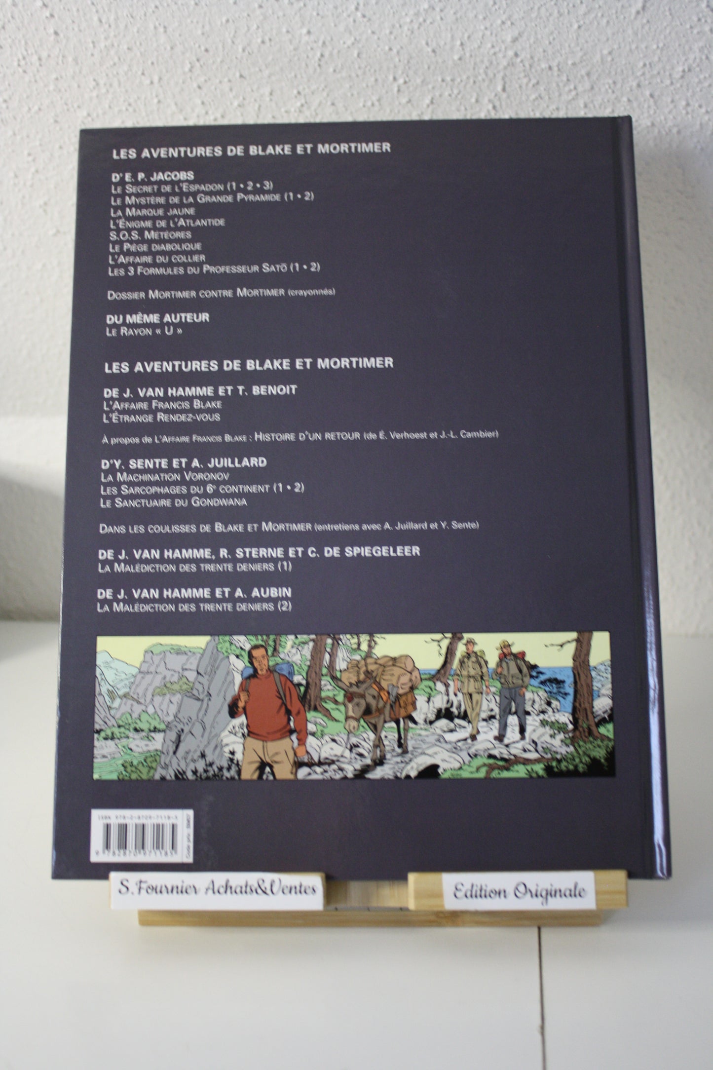 La malédiction des trente derniers Tome 2 – Blake et Mortimer – Van Hamme Aubin - Black et Mortimer - EO -2009