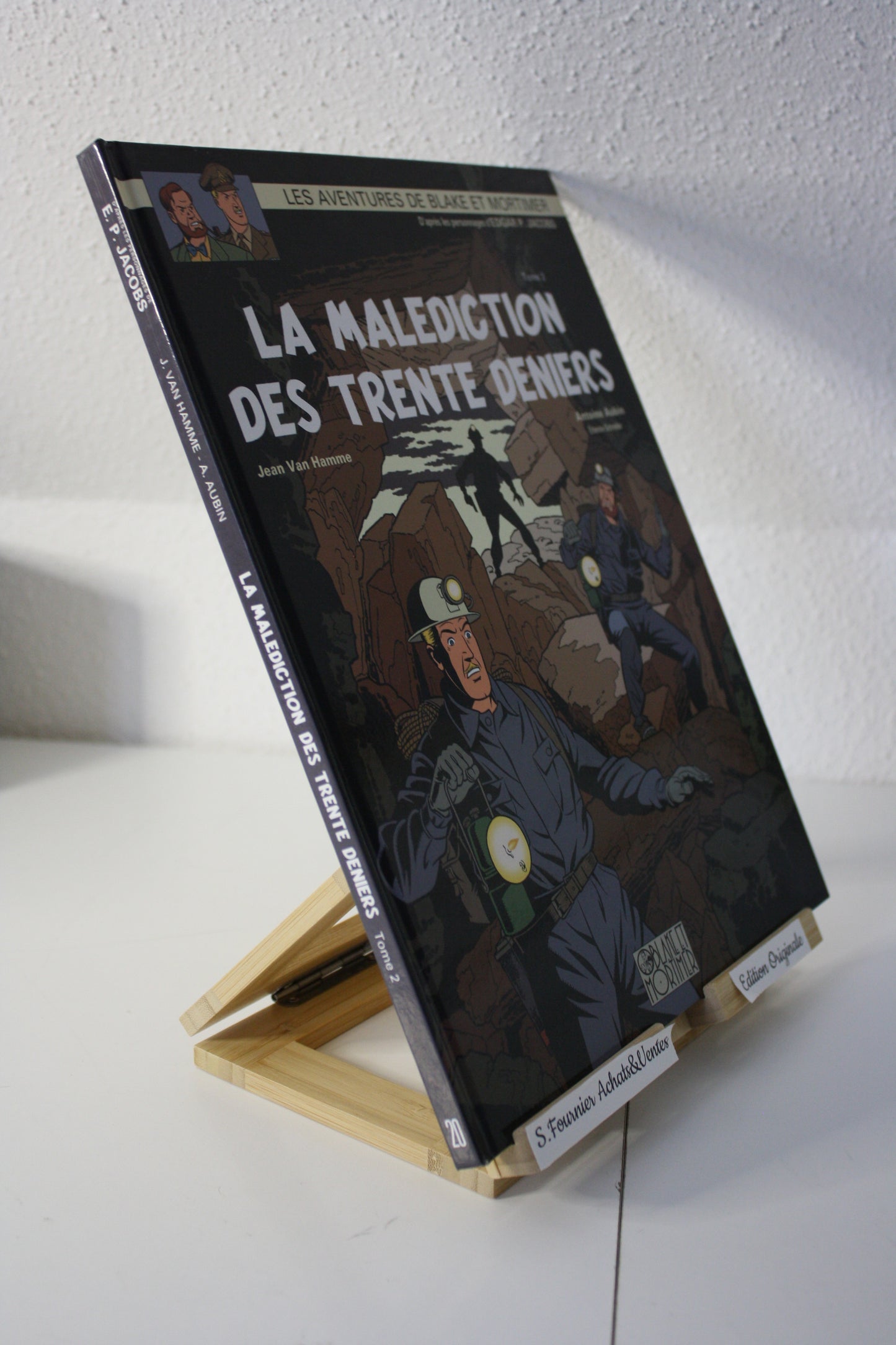 La malédiction des trente derniers Tome 2 – Blake et Mortimer – Van Hamme Aubin - Black et Mortimer - EO -2009