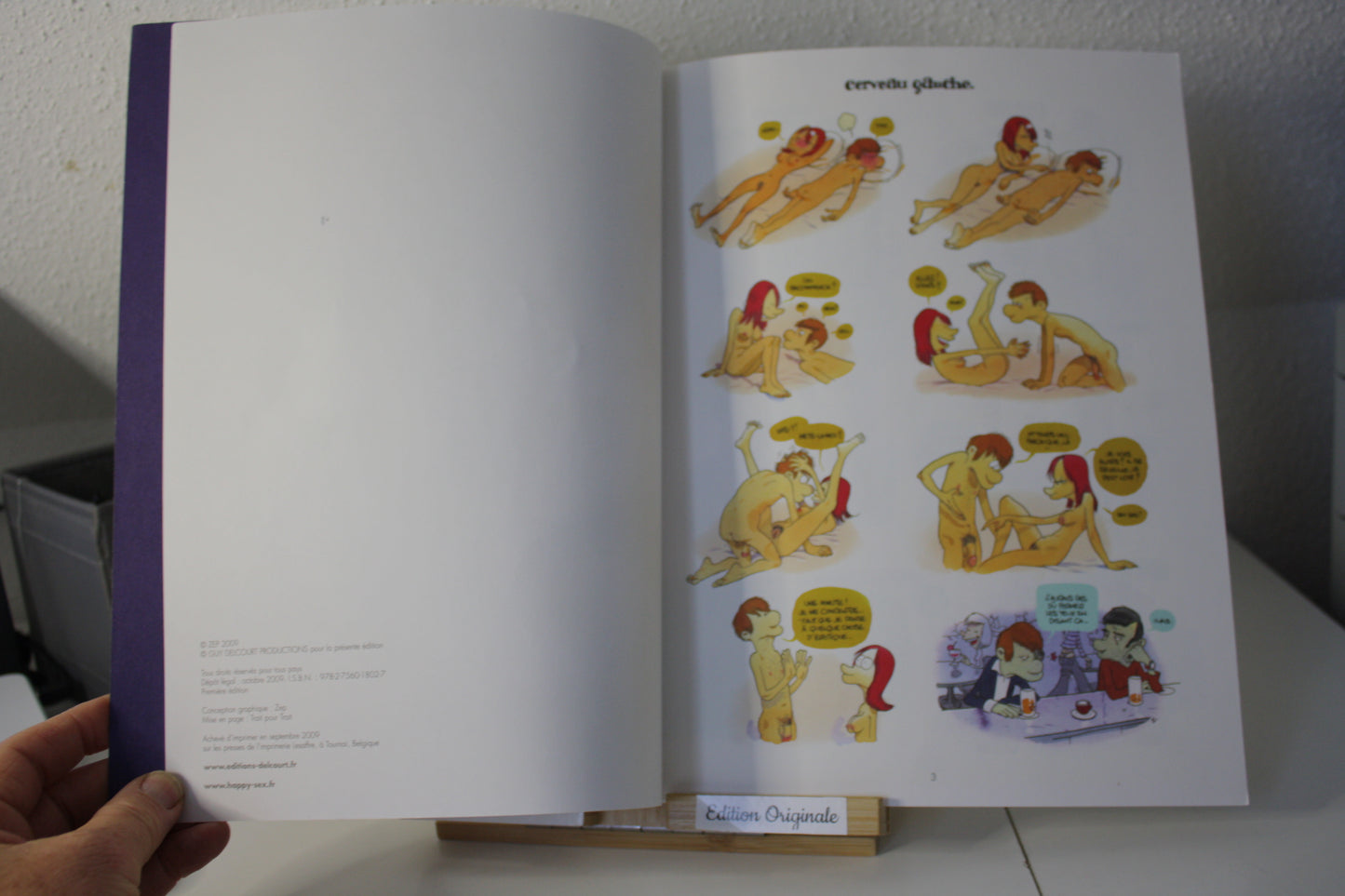 Happy Sex – - Zep – Delcourt - EO - 2009 - Adulte