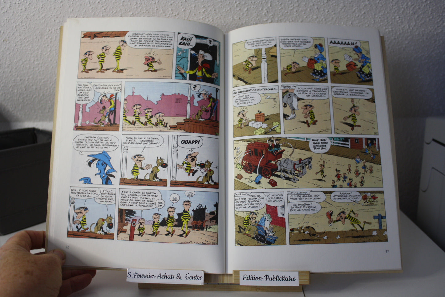 Les Dalton se rachètent – Lucky Luke – Morris Goscinny - Dupuis - Publicitaire - 1972 - Total