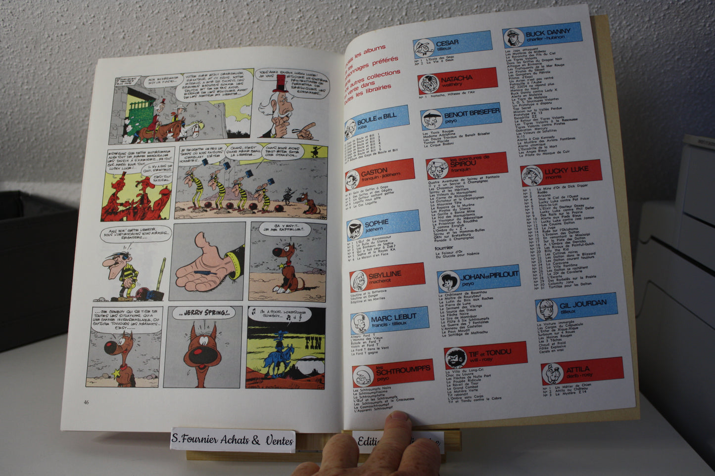 Les Dalton se rachètent – Lucky Luke – Morris Goscinny - Dupuis - Publicitaire - 1972 - Total