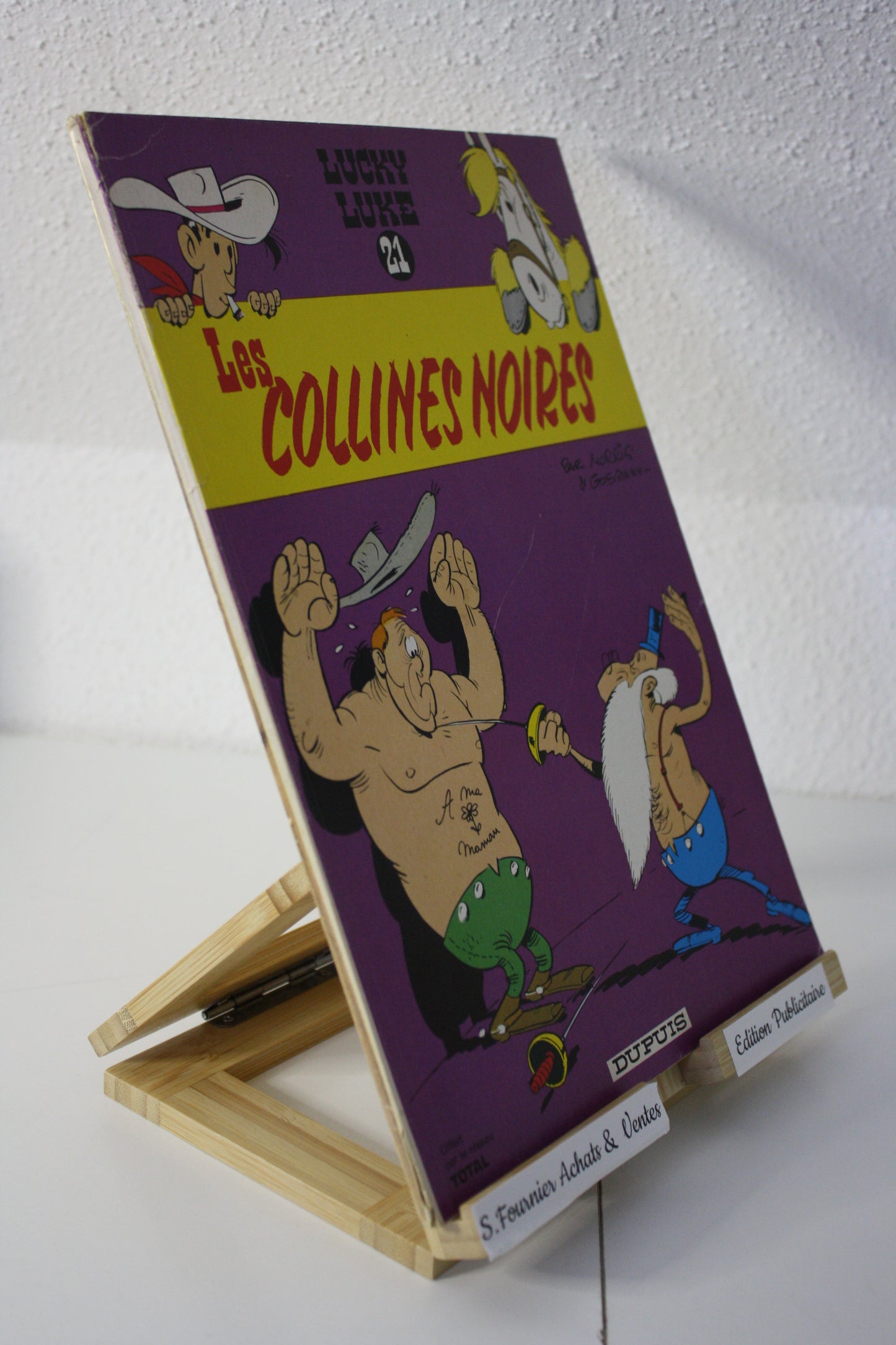 Les Collines Noires – Lucky Luke – Morris Goscinny - Dupuis - Publicitaire - 1972 - Total
