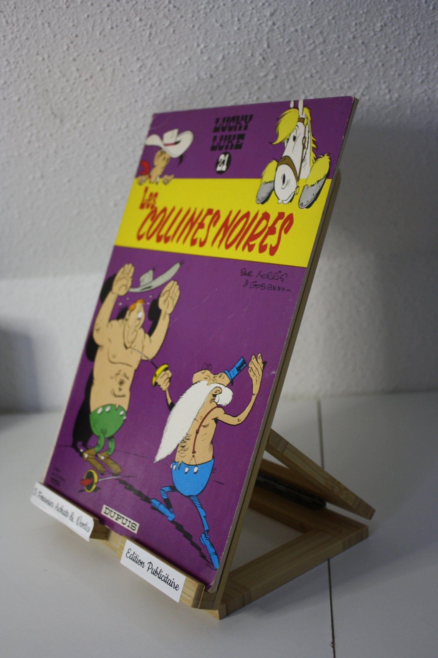 Les Collines Noires – Lucky Luke – Morris Goscinny - Dupuis - Publicitaire - 1972 - Total