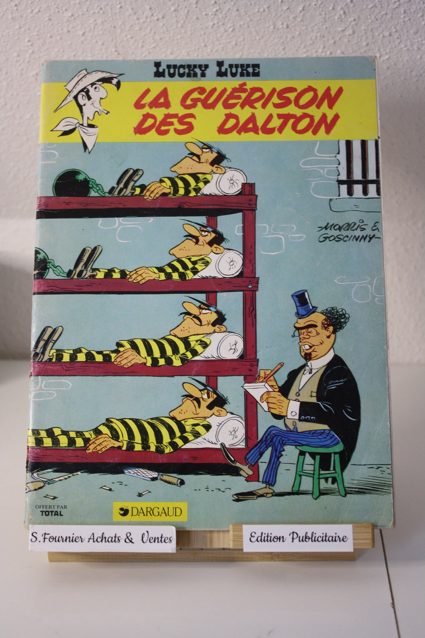La guérison des dalton – Lucky Luke – Morris Goscinny - Dargaud - Publicitaire - 1983 -Total