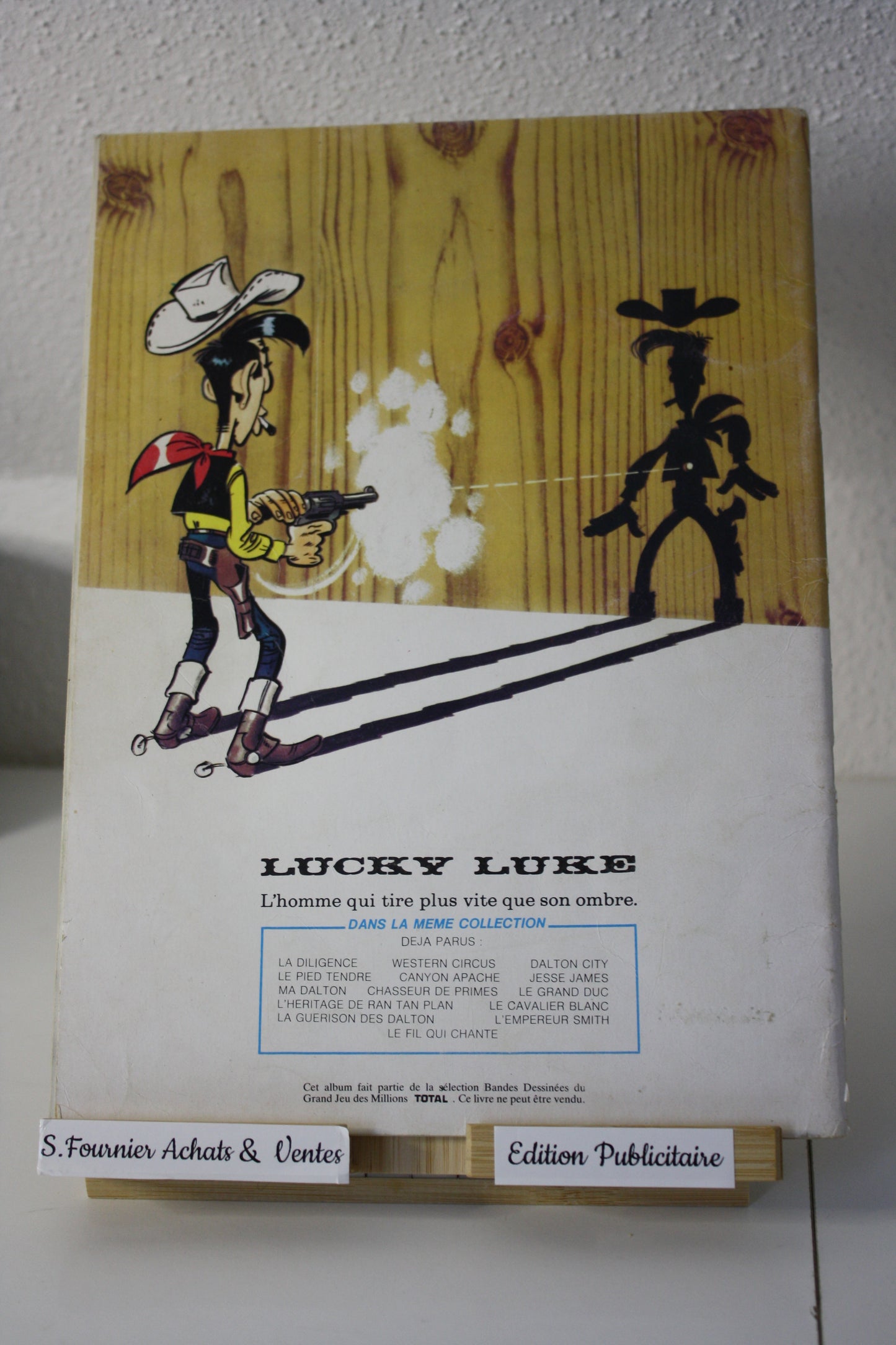 La guérison des dalton – Lucky Luke – Morris Goscinny - Dargaud - Publicitaire - 1983 -Total