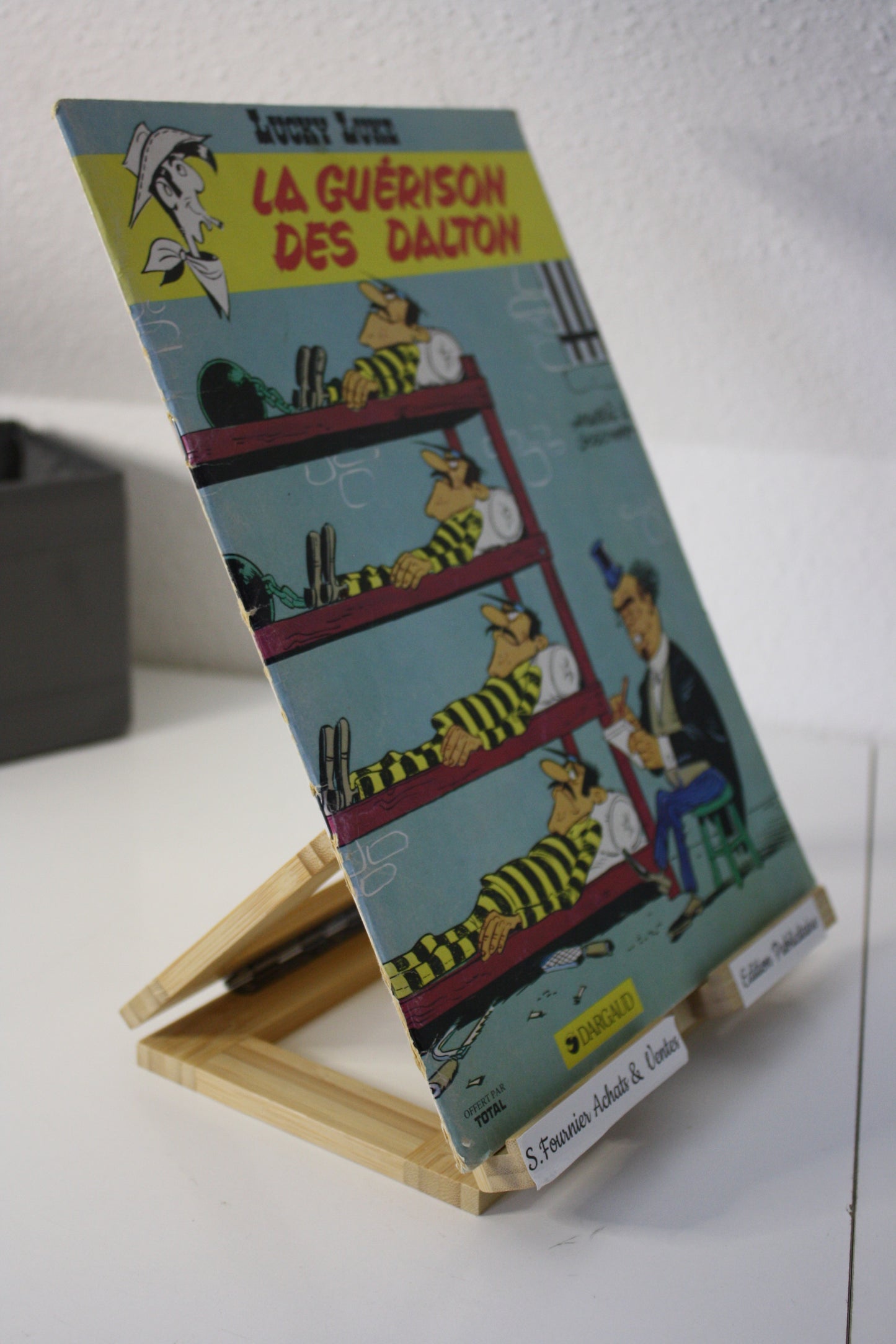La guérison des dalton – Lucky Luke – Morris Goscinny - Dargaud - Publicitaire - 1983 -Total