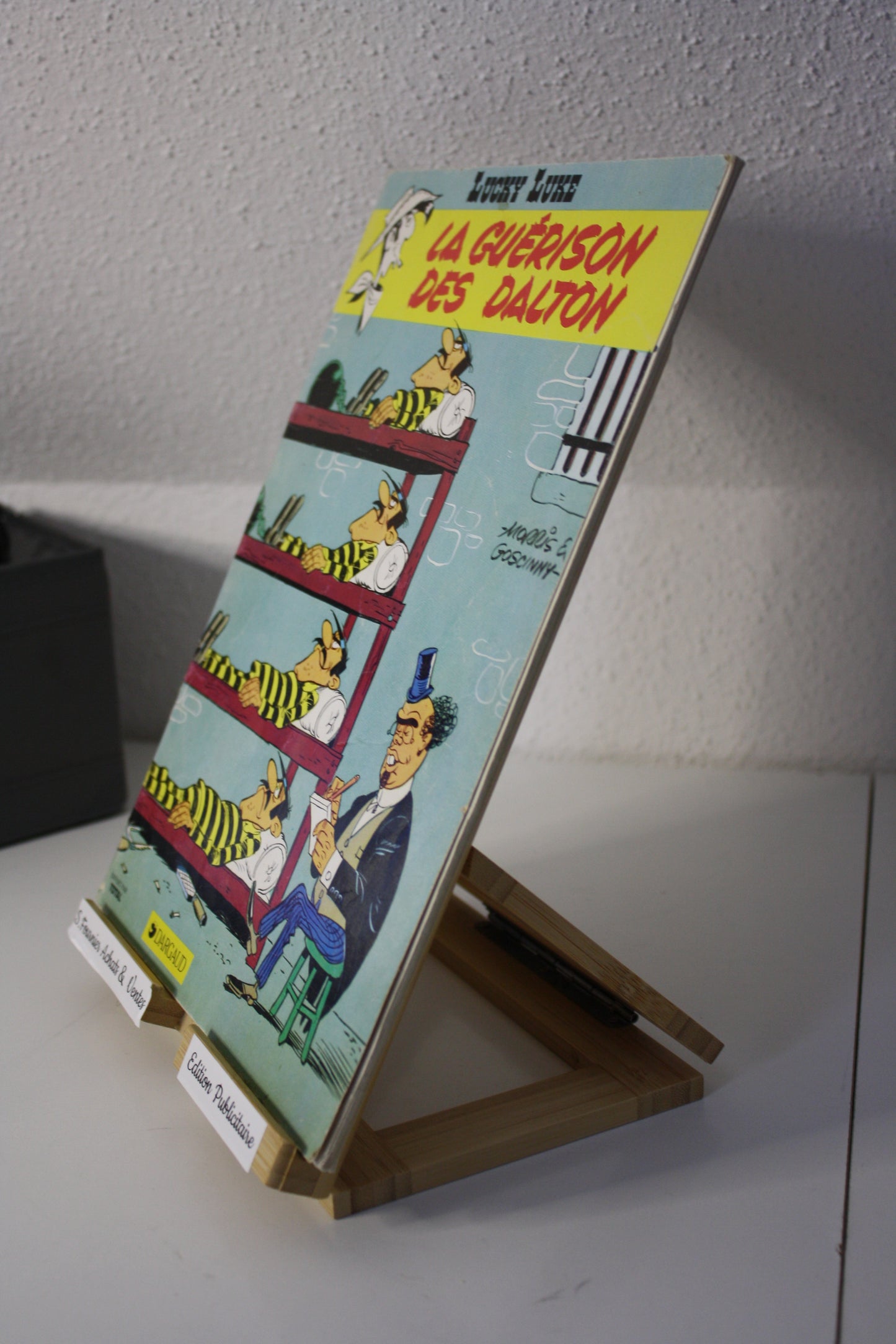 La guérison des dalton – Lucky Luke – Morris Goscinny - Dargaud - Publicitaire - 1983 -Total