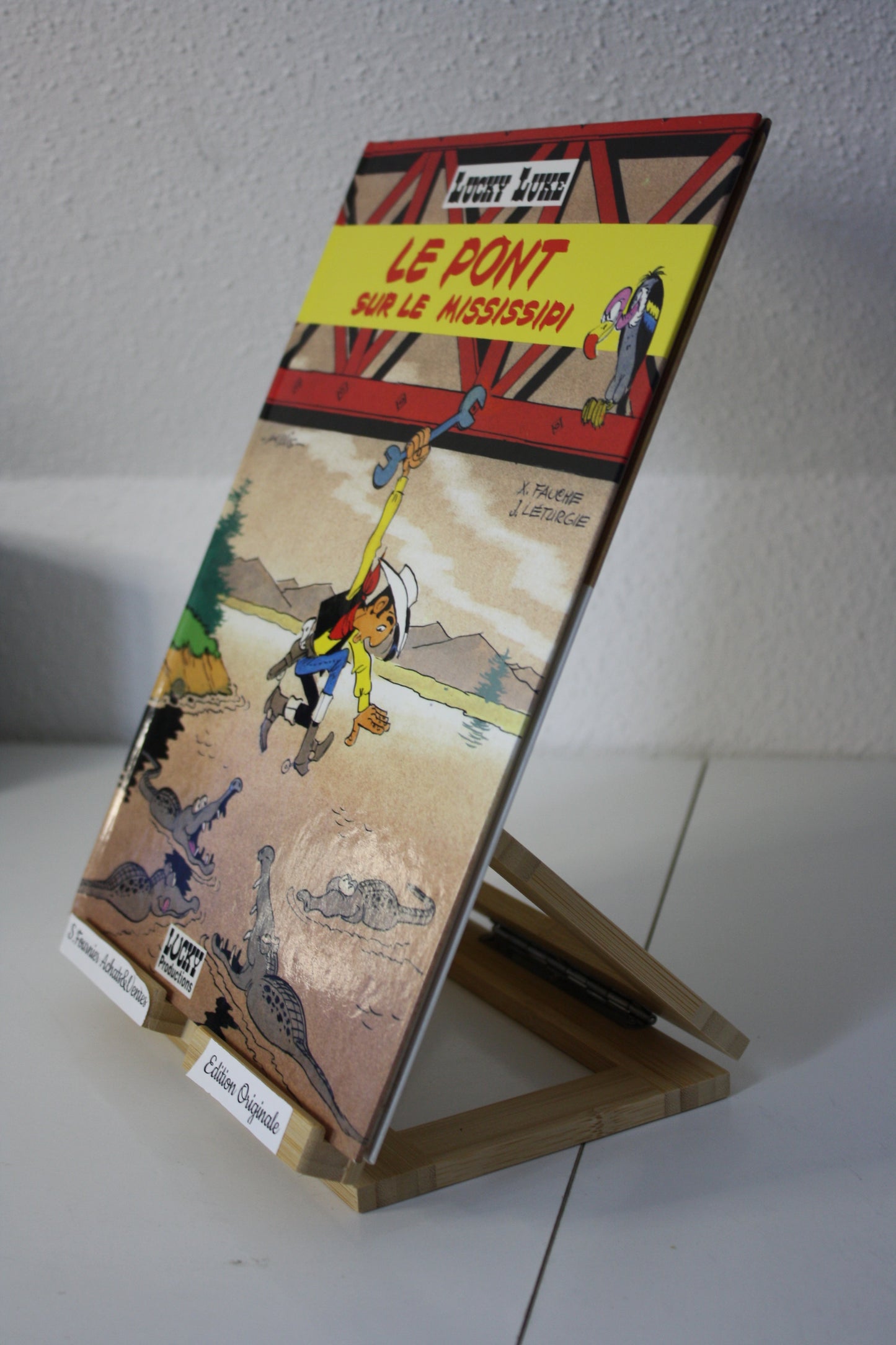 Le pont sur le Mississipi – Lucky Luke – Morris, Fauche et Léturgie - Lucky production – EO - 1994