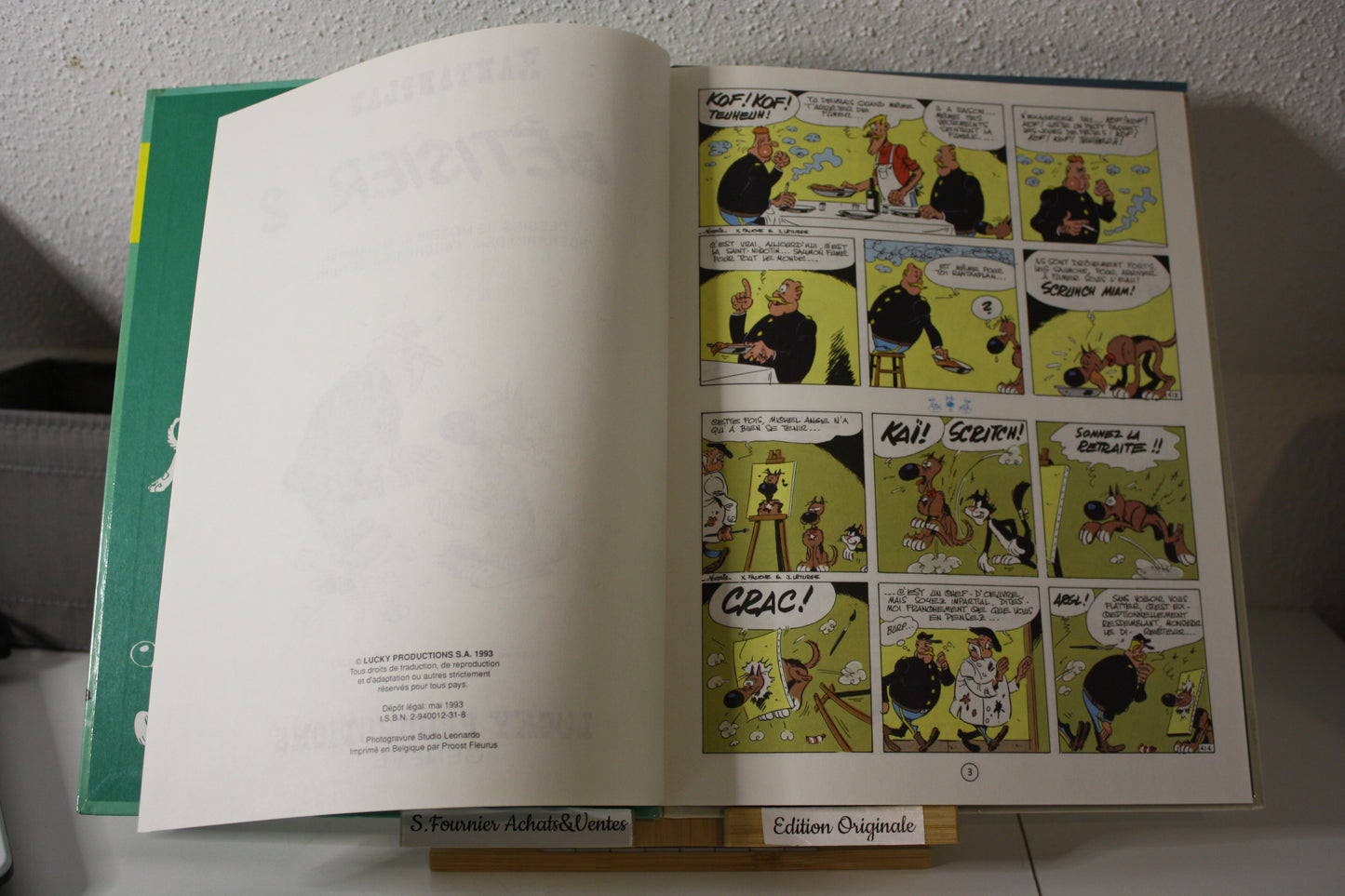 Bêtisier 2 – Rantanplan – Morris, Léonardino - Lucky Production – EO – 1993