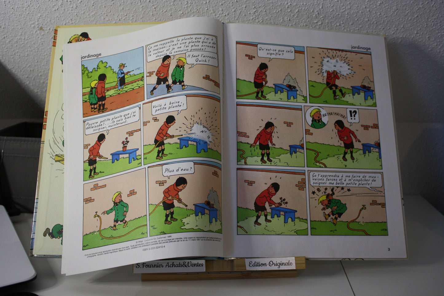 Farces & Attrapes – Quick & Flupke – Hergé - Casterman - EO - 1989