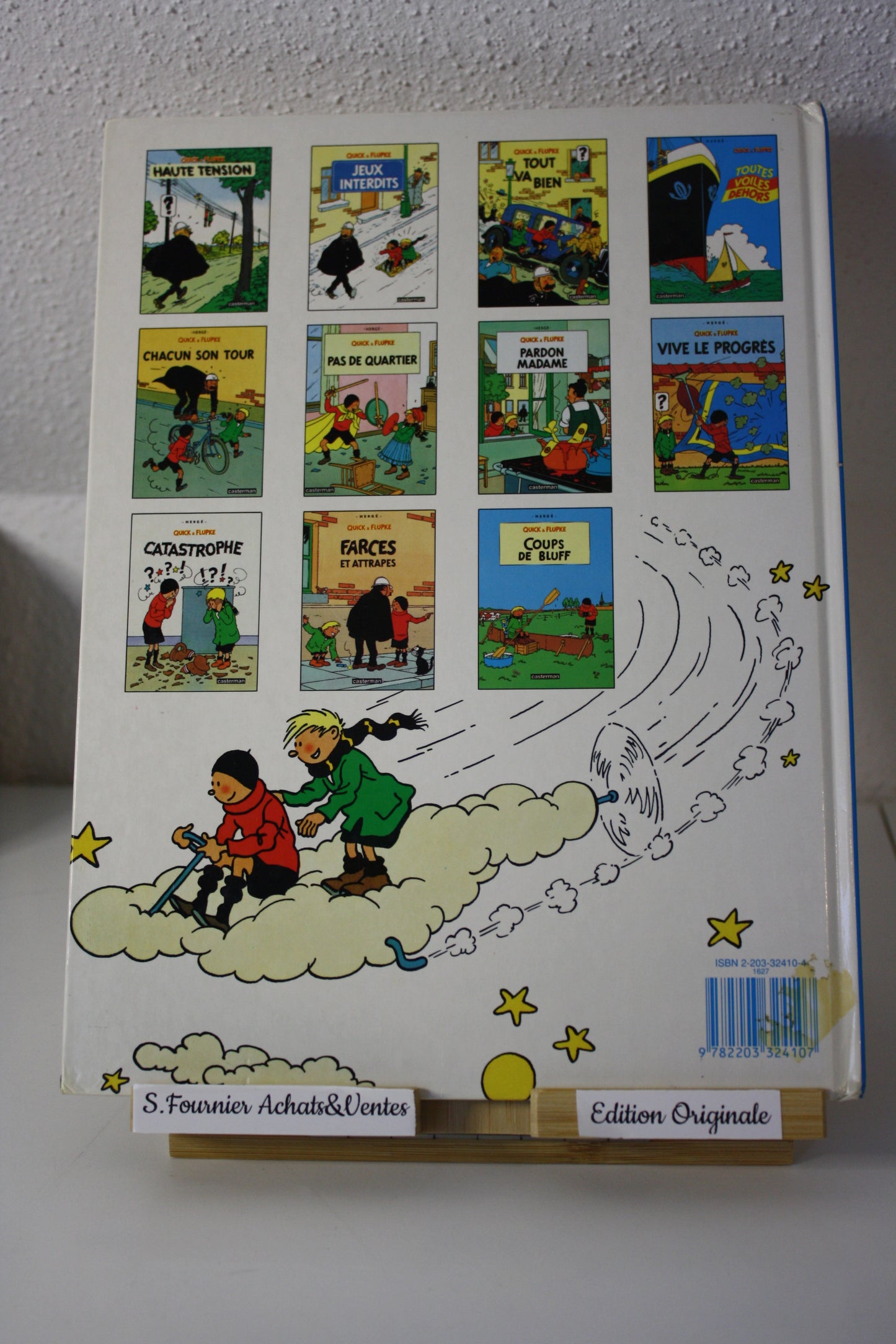 Farces & Attrapes – Quick & Flupke – Hergé - Casterman - EO - 1989