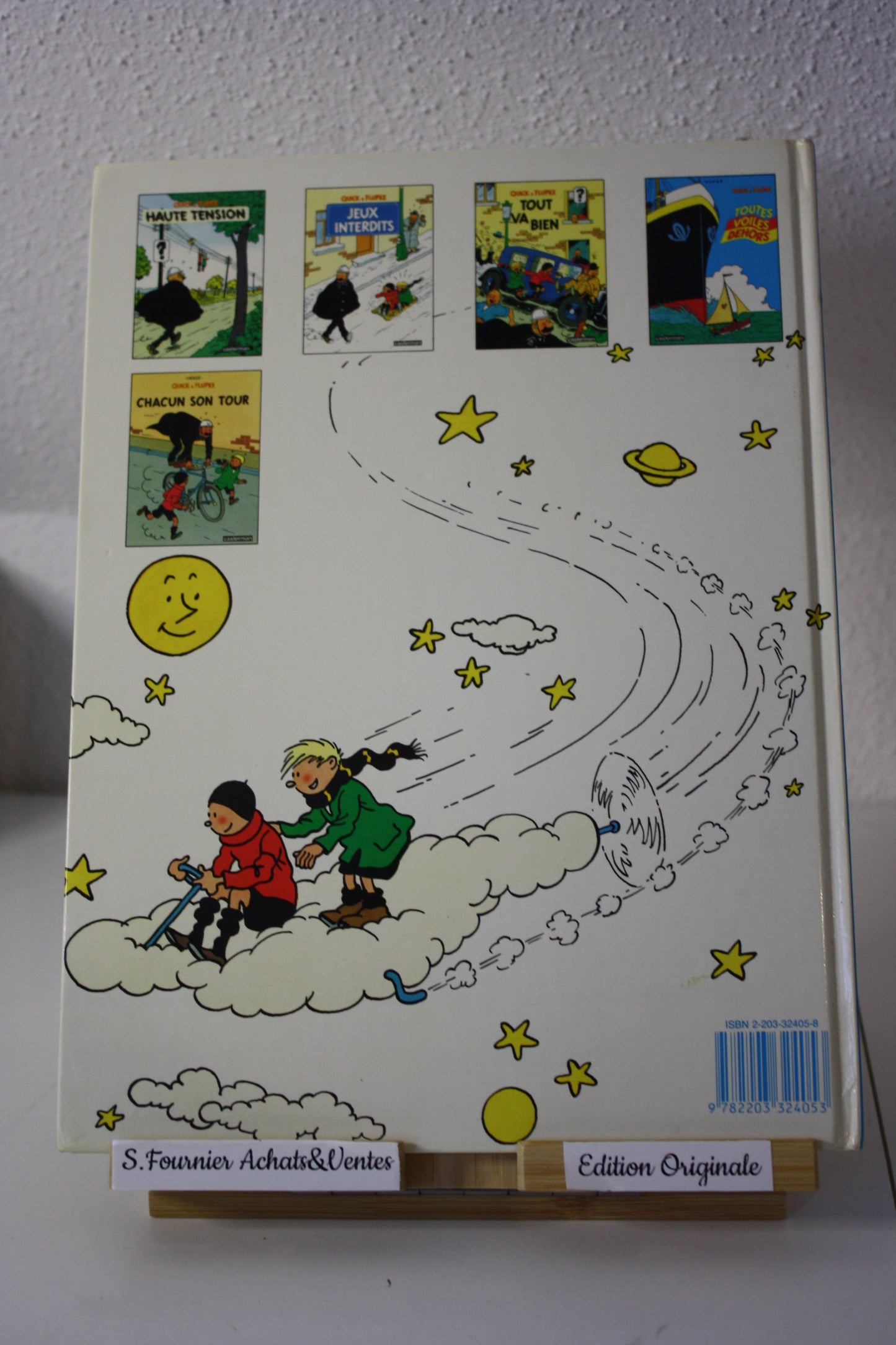 Chacun son tour – Quick & Flupke – Hergé - Casterman - EO - 1986