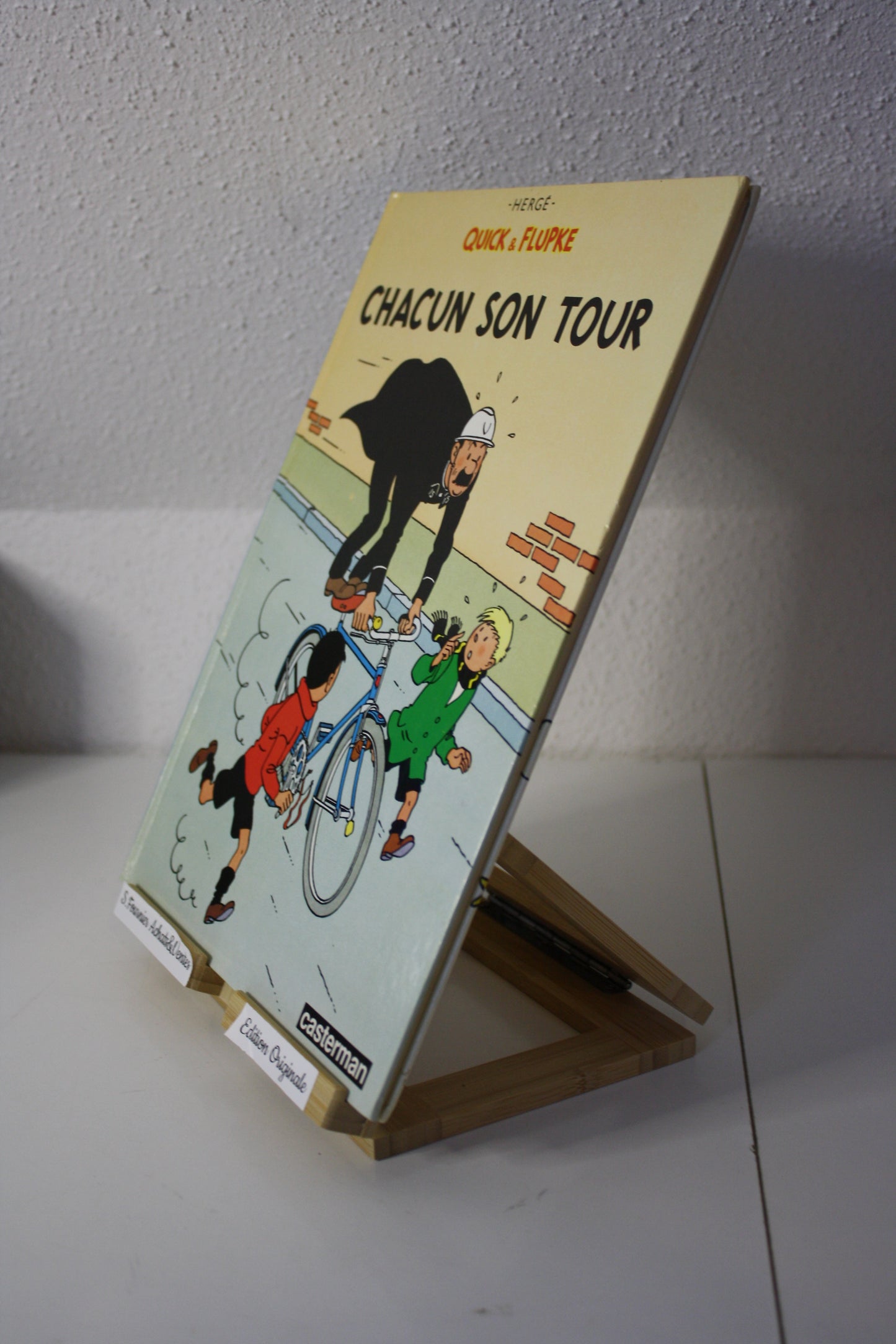 Chacun son tour – Quick & Flupke – Hergé - Casterman - EO - 1986