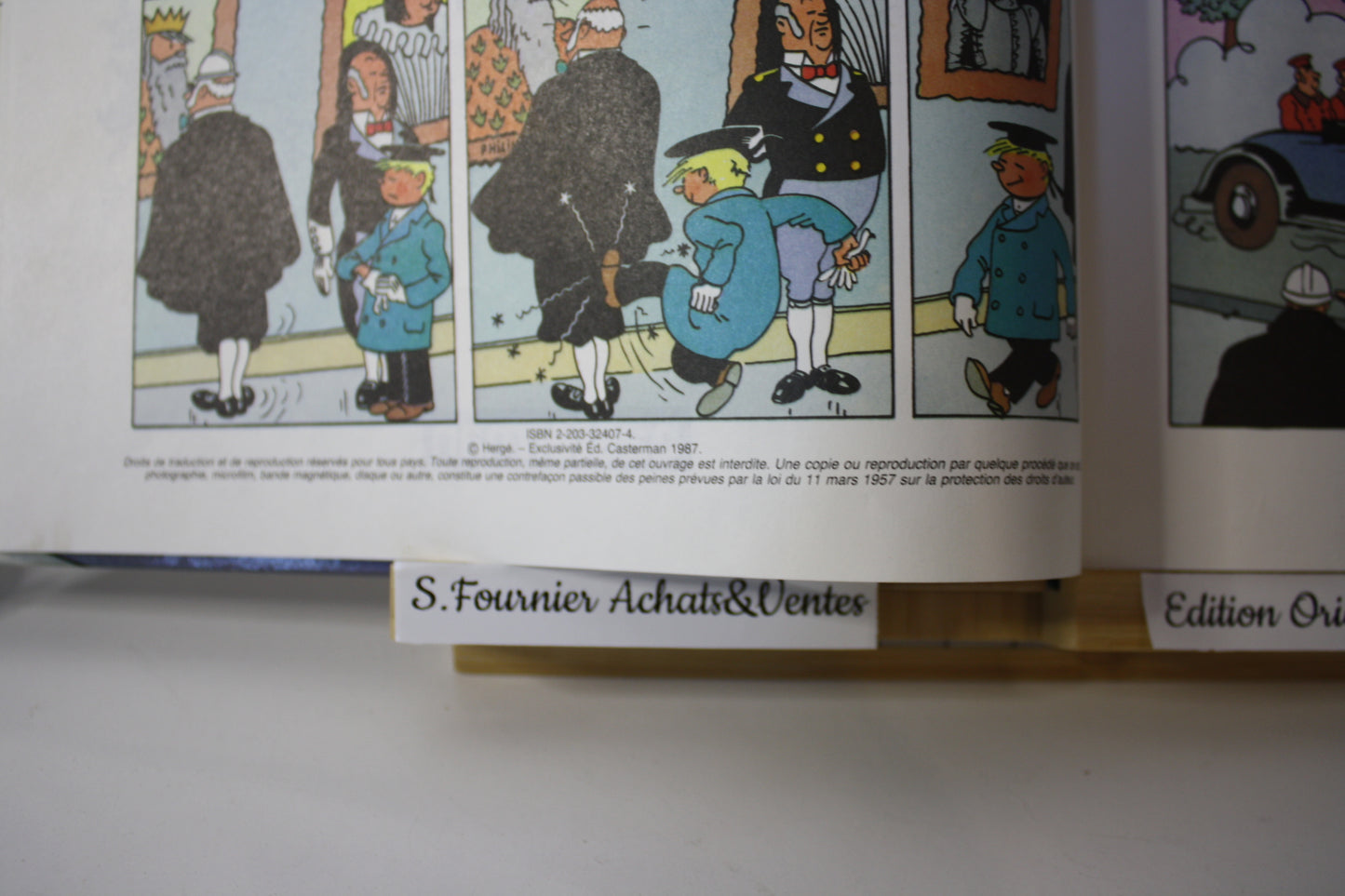 Pardon Madame – Quick & Flupke – Hergé - Casterman - EO - 1987