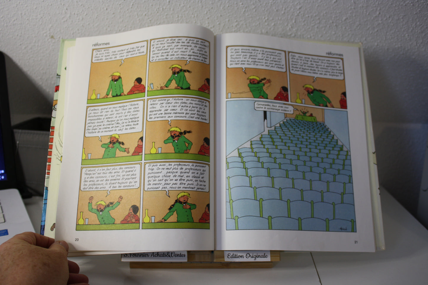 Pardon Madame – Quick & Flupke – Hergé - Casterman - EO - 1987