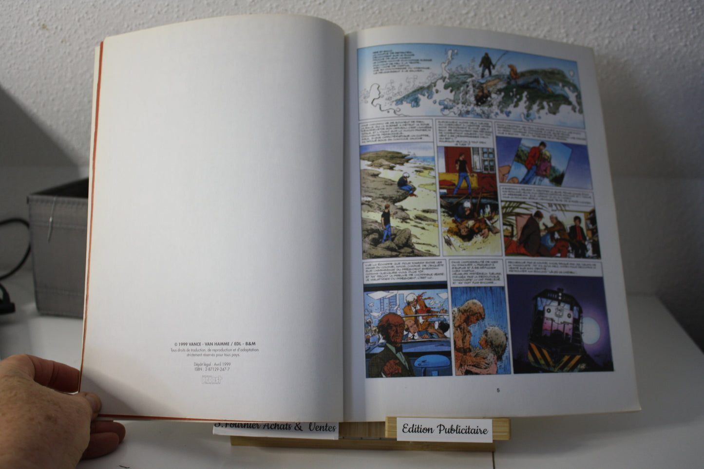 Là où va l’indien – XIII - Vance et Van Hamme – Dargaud - Publicitaire - 1999 - Mac Donald