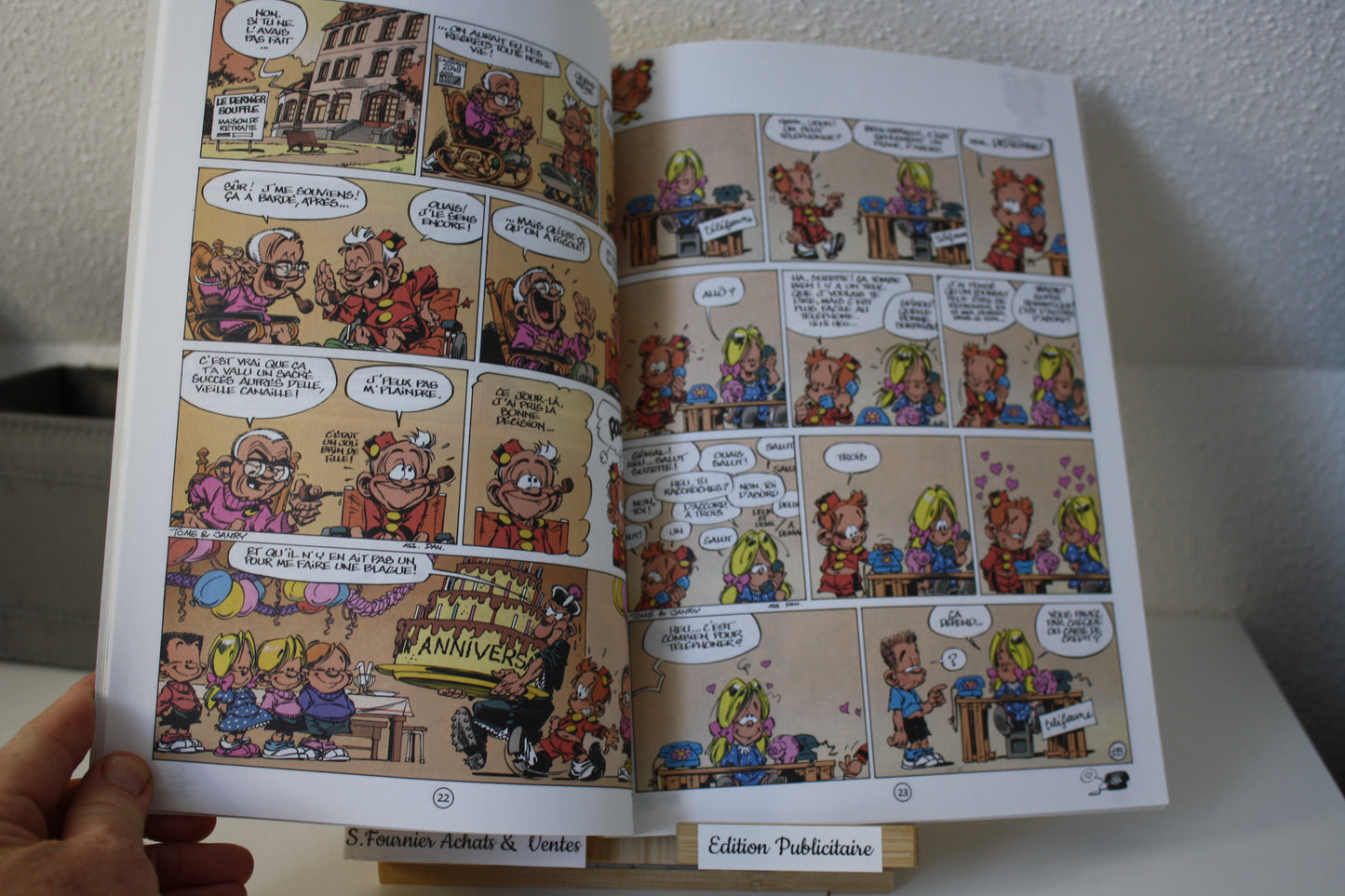 N’oublie pas ta capuche – Le petit Spirou – Tome et Janry - Dupuis - Publicitaire - 1996 - Harry’s