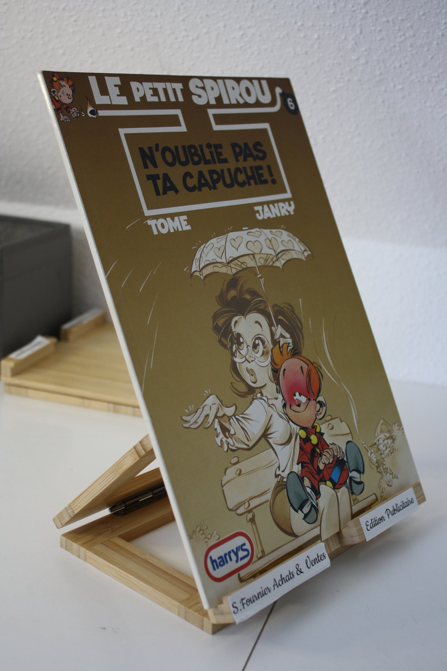N’oublie pas ta capuche – Le petit Spirou – Tome et Janry - Dupuis - Publicitaire - 1996 - Harry’s