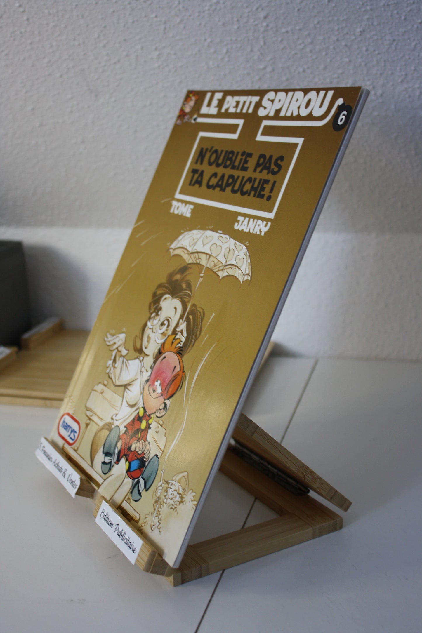 N’oublie pas ta capuche – Le petit Spirou – Tome et Janry - Dupuis - Publicitaire - 1996 - Harry’s