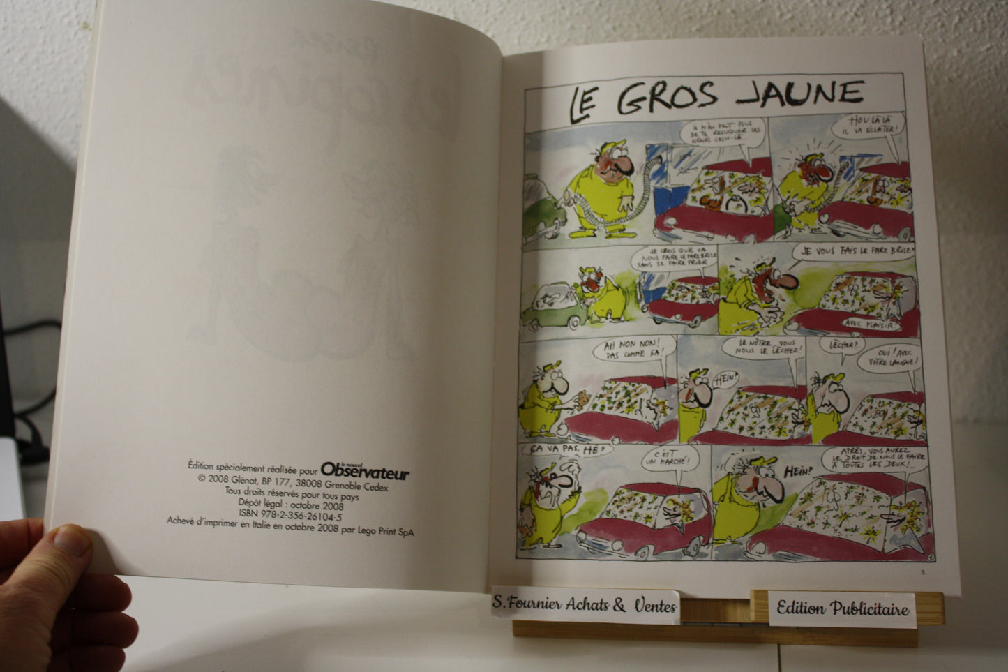 Les Copines – - Reiser – Glénat - Publicitaire- 2008 - Le nouvel observateur