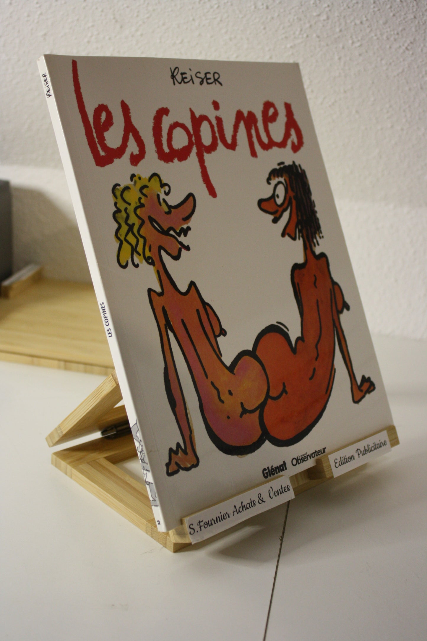 Les Copines – - Reiser – Glénat - Publicitaire- 2008 - Le nouvel observateur