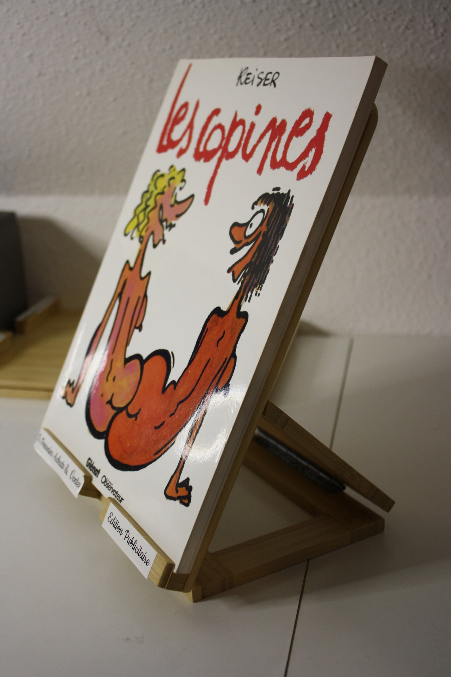Les Copines – - Reiser – Glénat - Publicitaire- 2008 - Le nouvel observateur