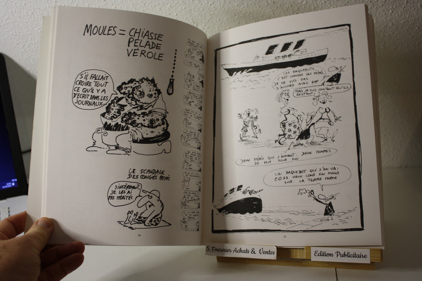 on vit une époque formidable – - Reiser – Glénat - Publicitaire - 2008 - Le nouvel observateur