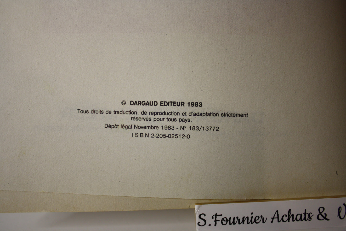 L’incorrigible – Achille Talon - Greg - Dargaud - Publicitaire - 1983 - Total
