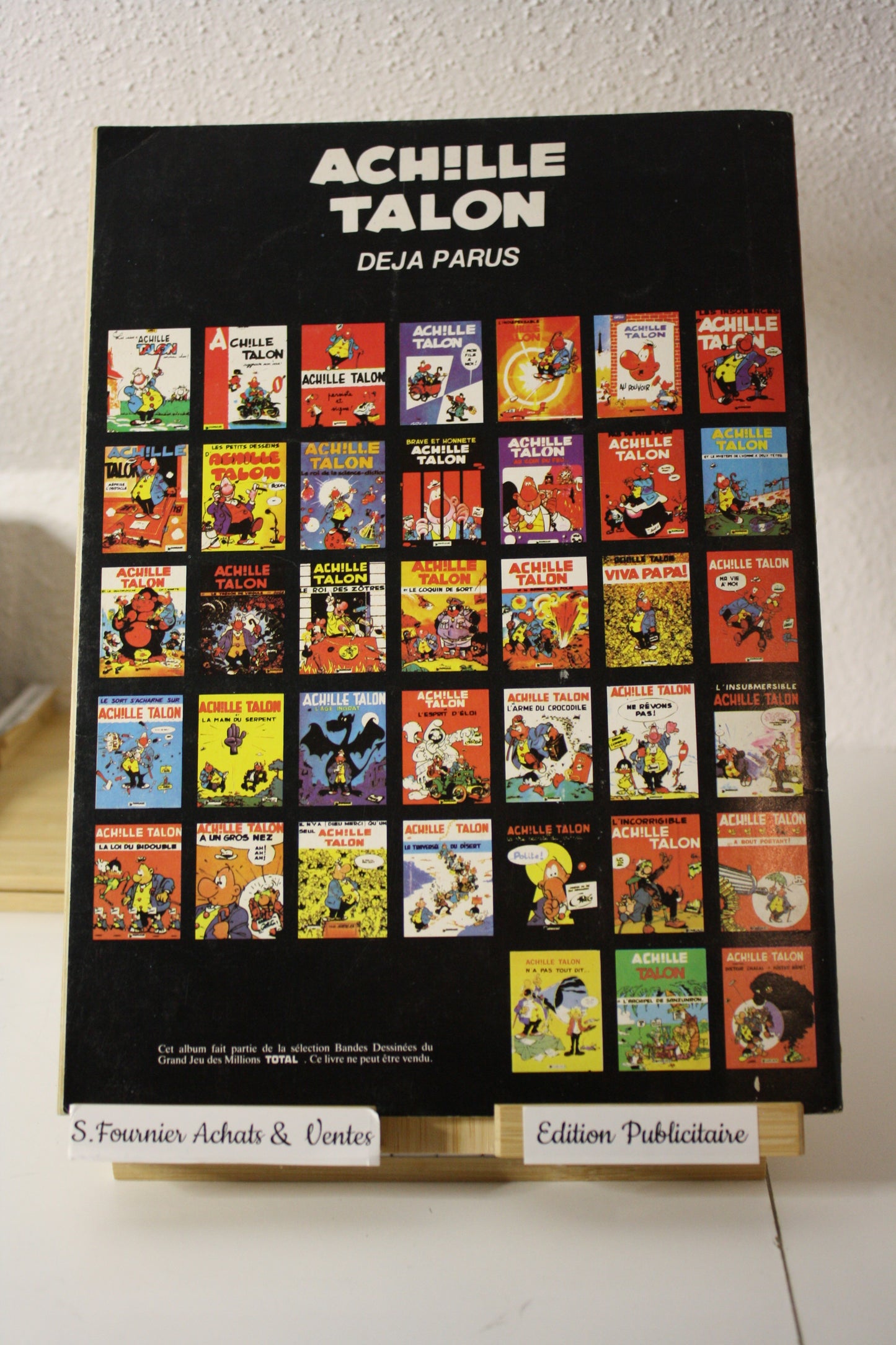 L’incorrigible – Achille Talon - Greg - Dargaud - Publicitaire - 1983 - Total