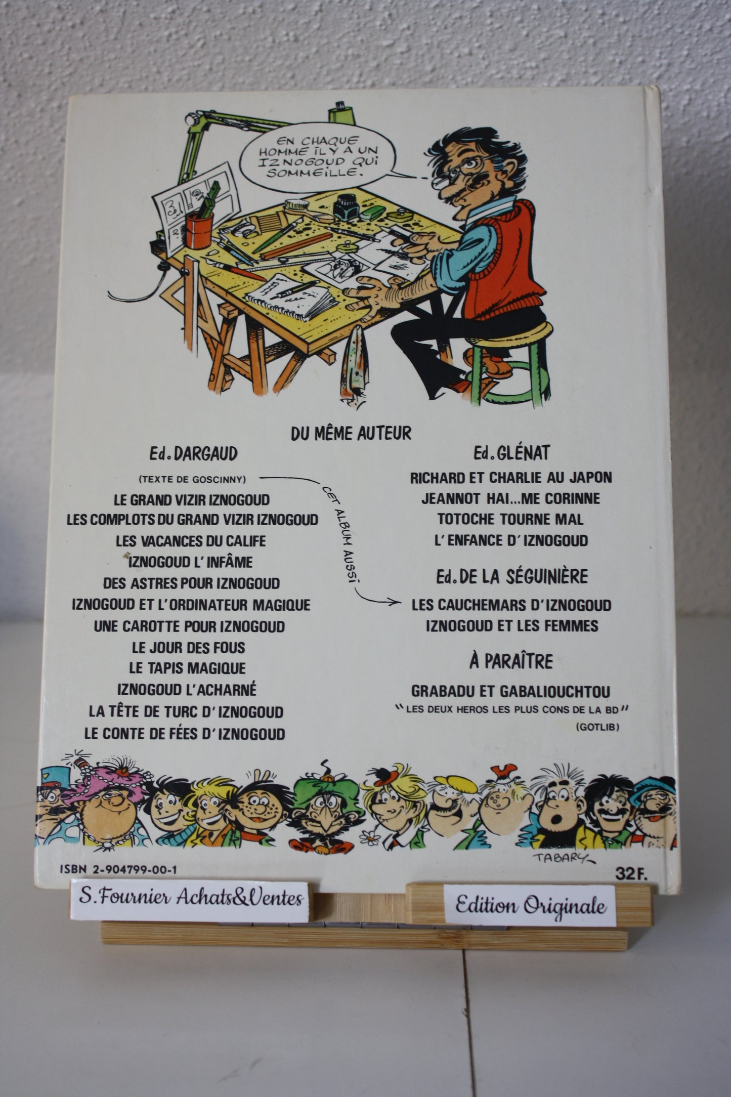 Iznogoud et les femmes – Iznogoud – Goscinny et Tabary - Edition de la Séguiniere – EO - 1983
