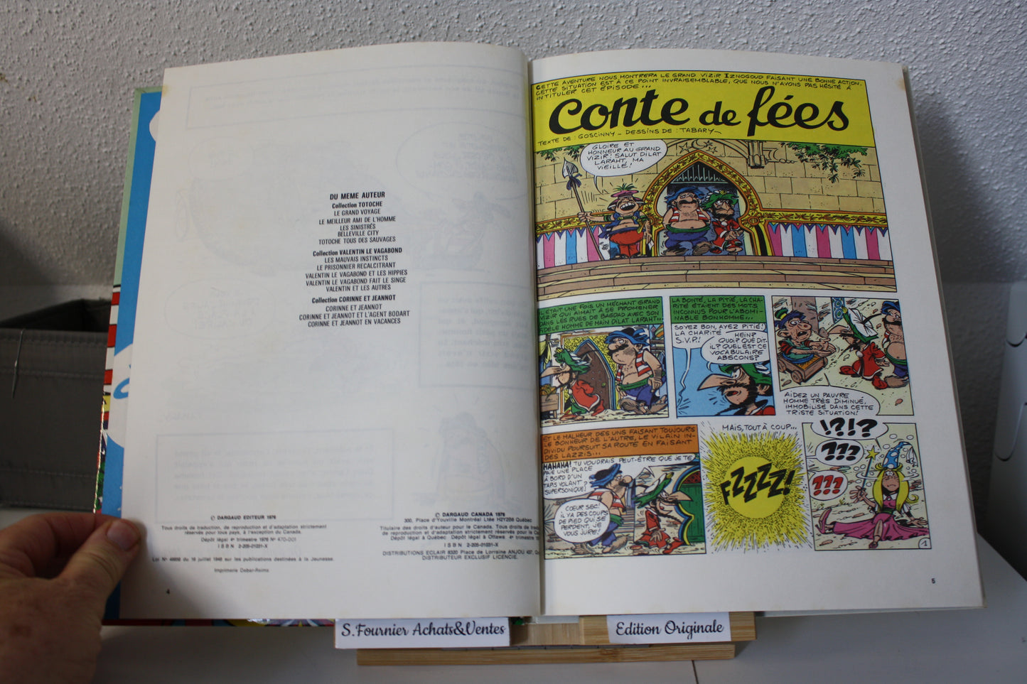 Le conte de fées d’Iznogoud – Iznogoud – Goscinny et Tabary - Dargaud Editeur – EO - 1976