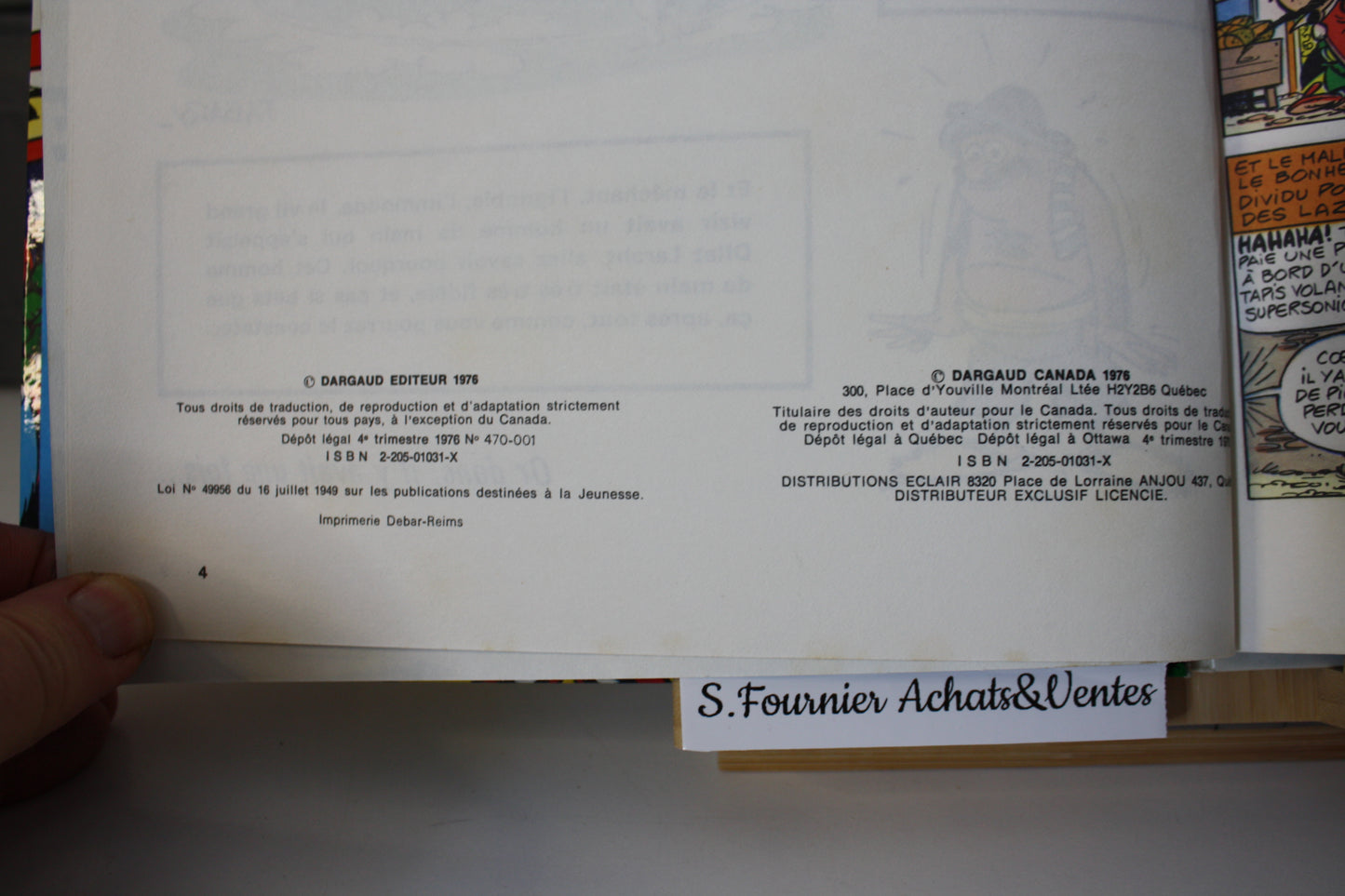 Le conte de fées d’Iznogoud – Iznogoud – Goscinny et Tabary - Dargaud Editeur – EO - 1976