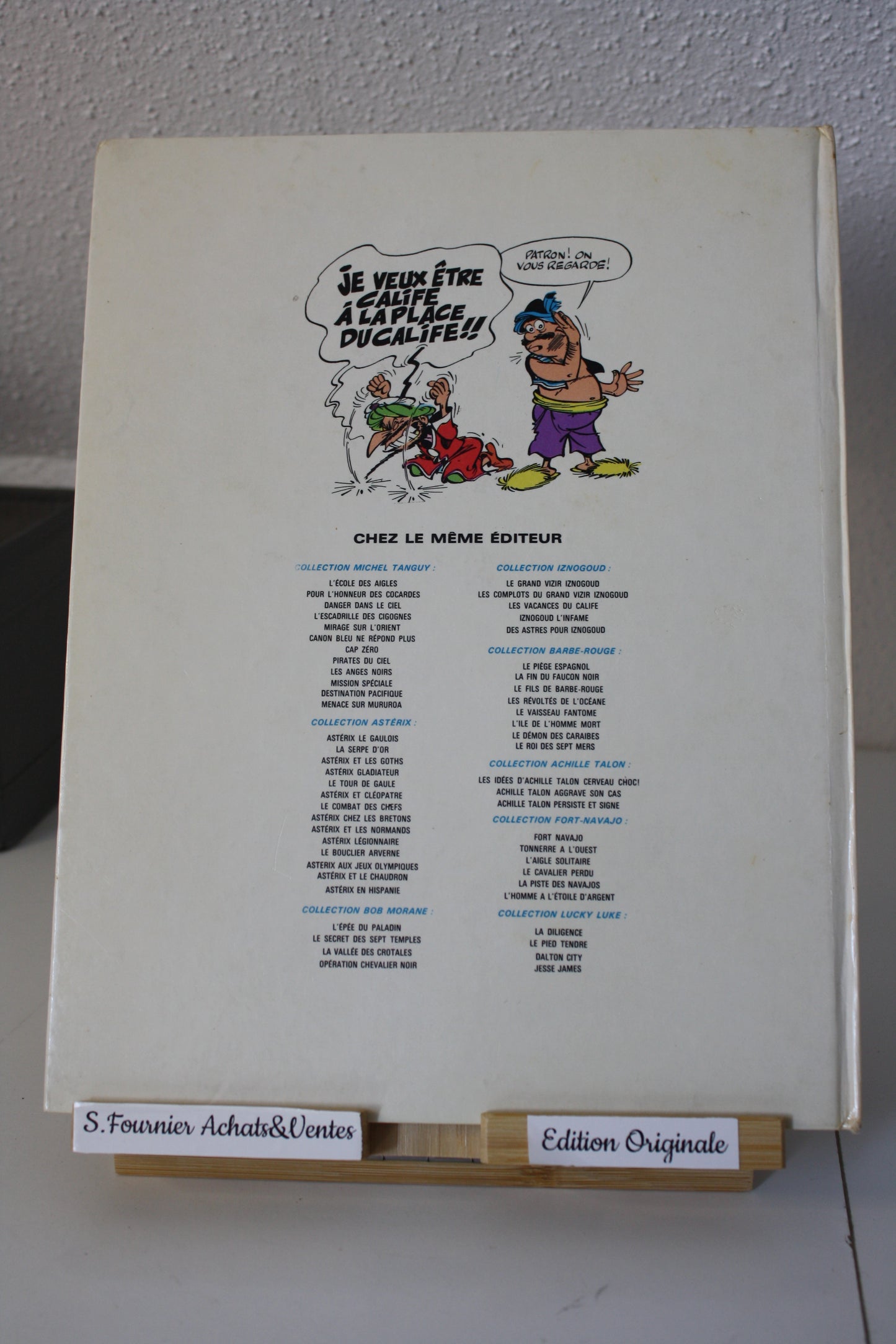 Des astres pour Iznogoud – Iznogoud – Goscinny et Tabary - Edition du Lombard – EO - 1969