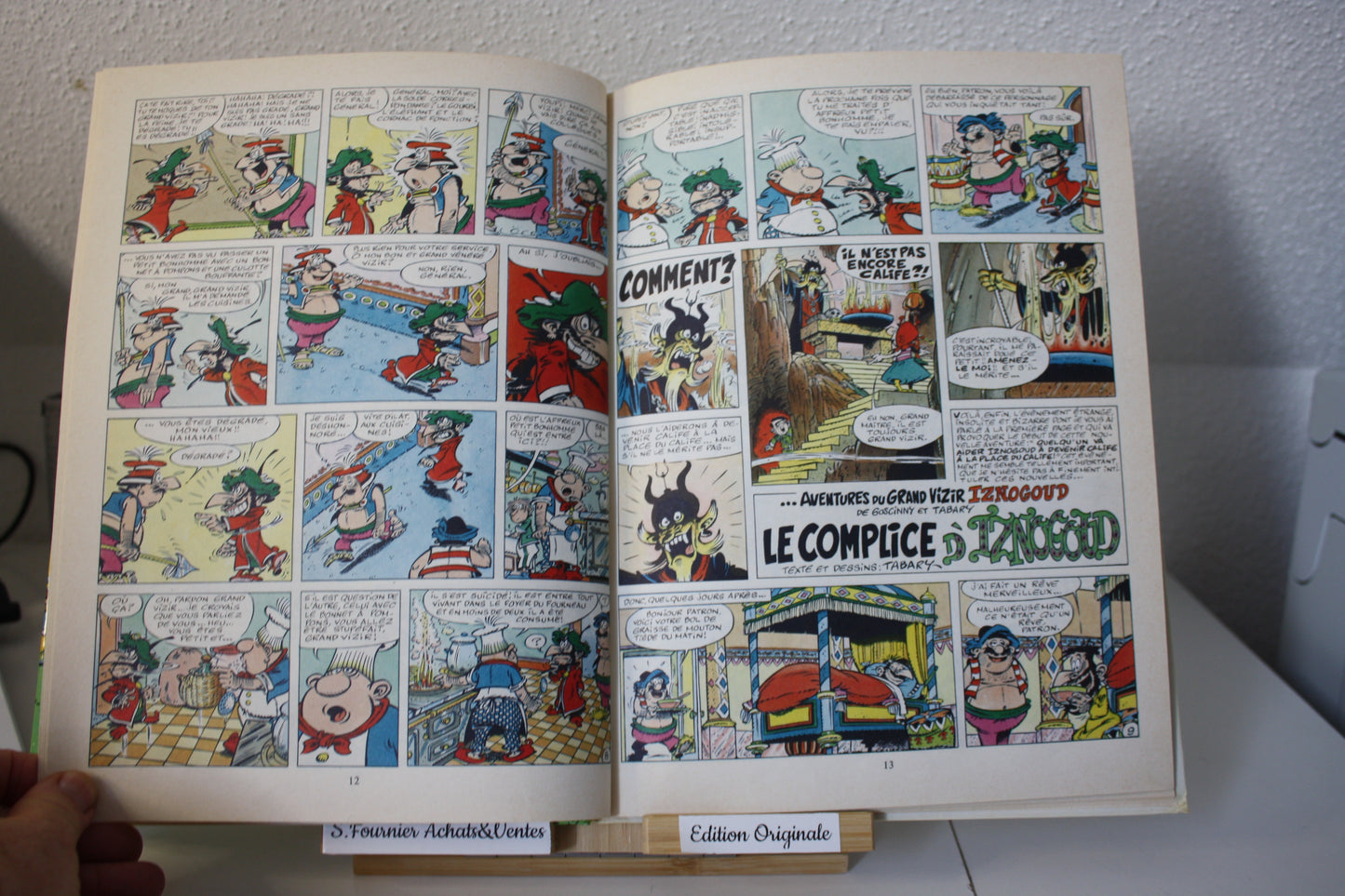 Le complice d’Iznogoud – Iznogoud – Goscinny et Tabary - Edition de la séguinière – EO - 1985