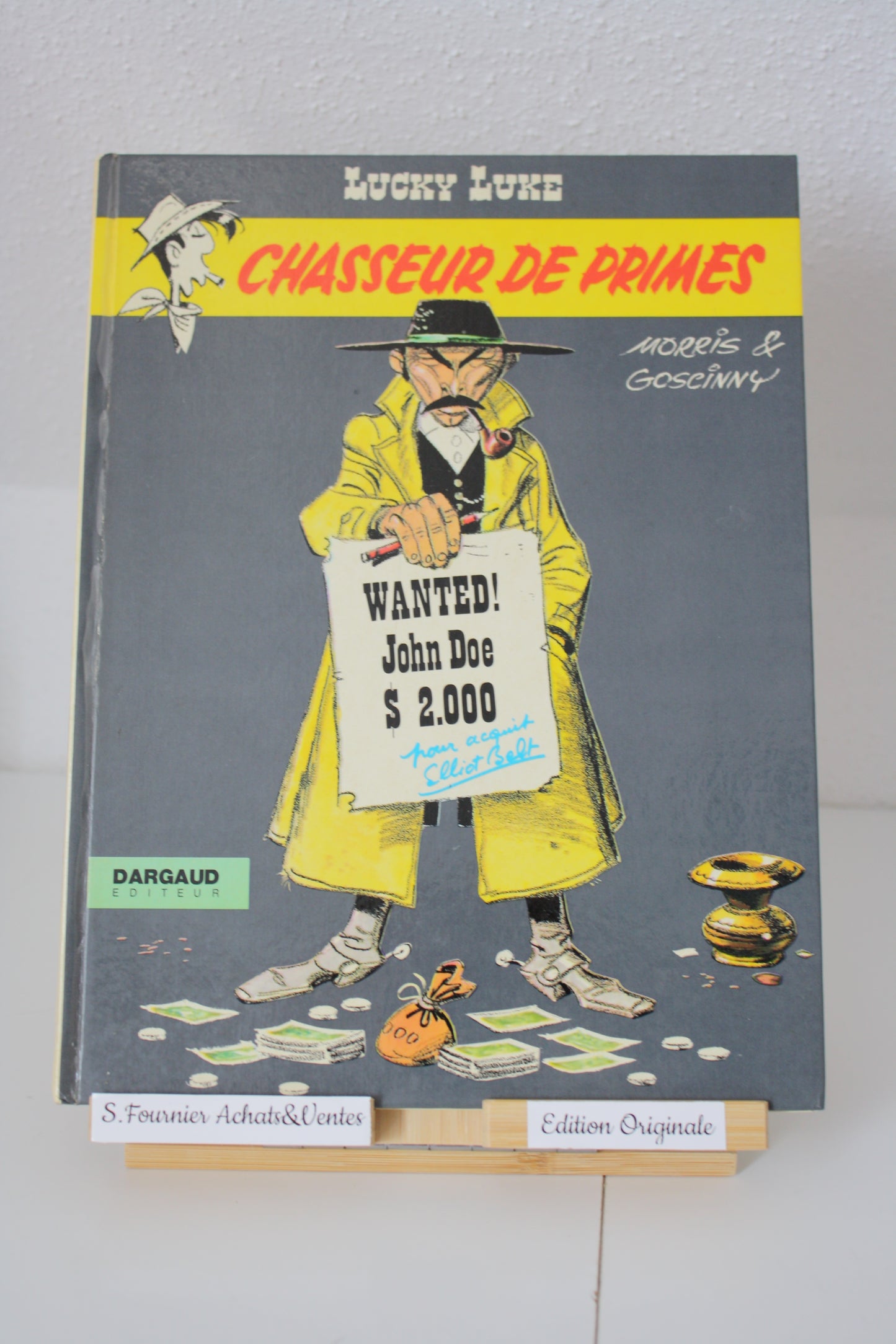 Chasseur de Primes – Lucky Luke – Morris et Goscinny - Dargaud Editeur – EO - 1972