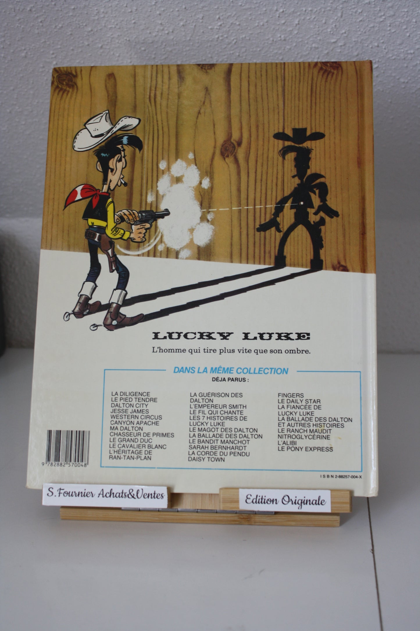 Le Pony Express – Lucky Luke – Morris, Fauche et Léturgie - Dargaud – EO - 1988