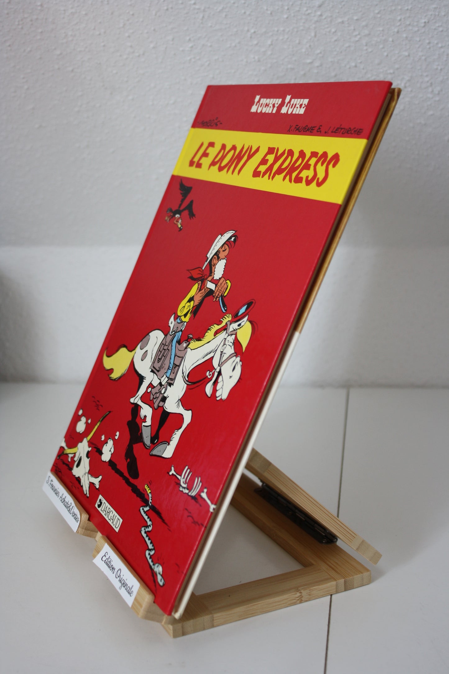 Le Pony Express – Lucky Luke – Morris - Dargaud – EO - 1988