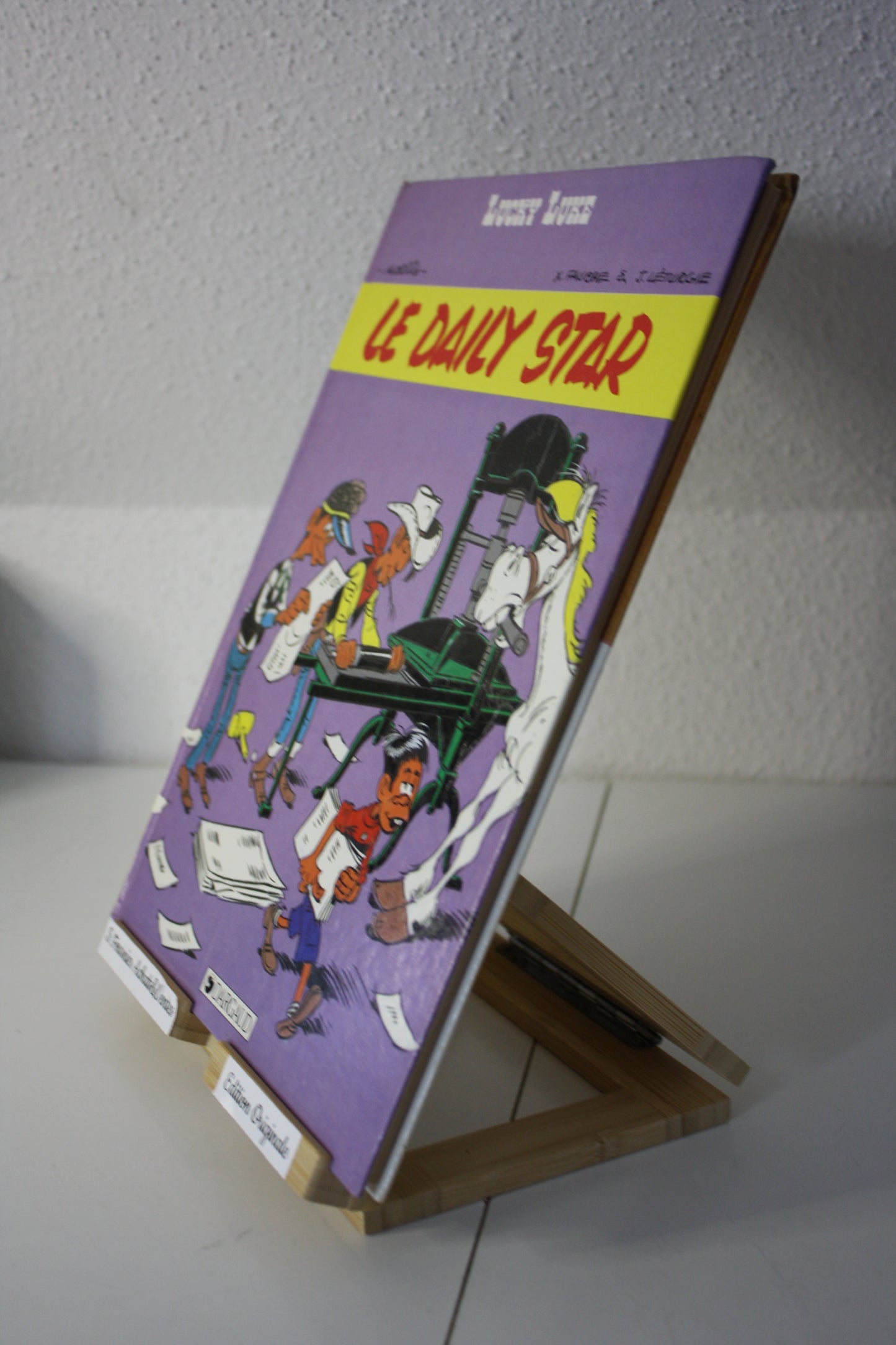 Le Daily Star – Lucky Luke – Morris, Fauche et Léturgie - Dargaud - EO - 1984