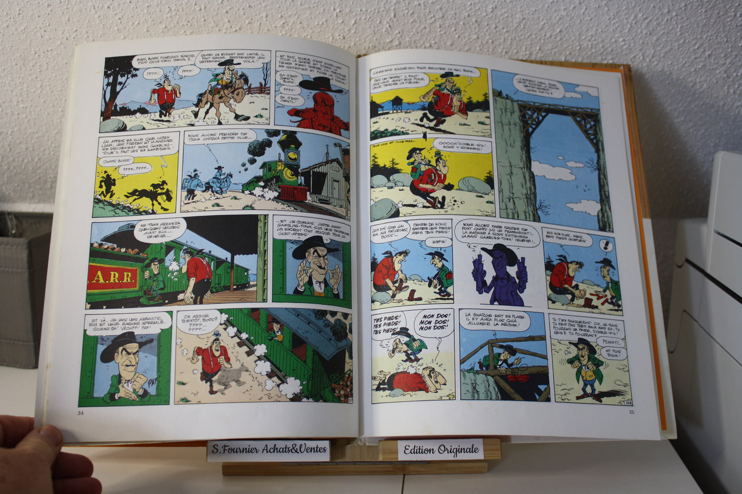 Le bandit manchot – Lucky Luke - Morris Groot - Dargaud - EO - 1981 - BE