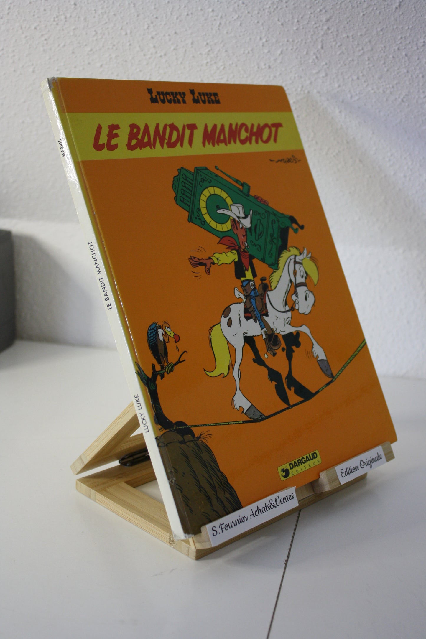 Le bandit manchot – Lucky Luke - Morris Groot - Dargaud - EO - 1981 - BE