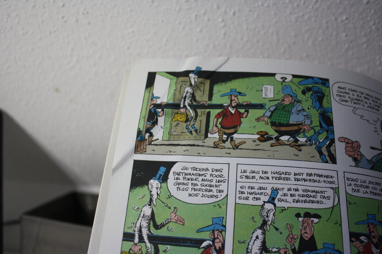 Les dessous de la Création la Diligence/Le pied tendre – Lucky Luke – Caroline Richter bonini - Edition Atlas – Réédition - 2009 + ex libris