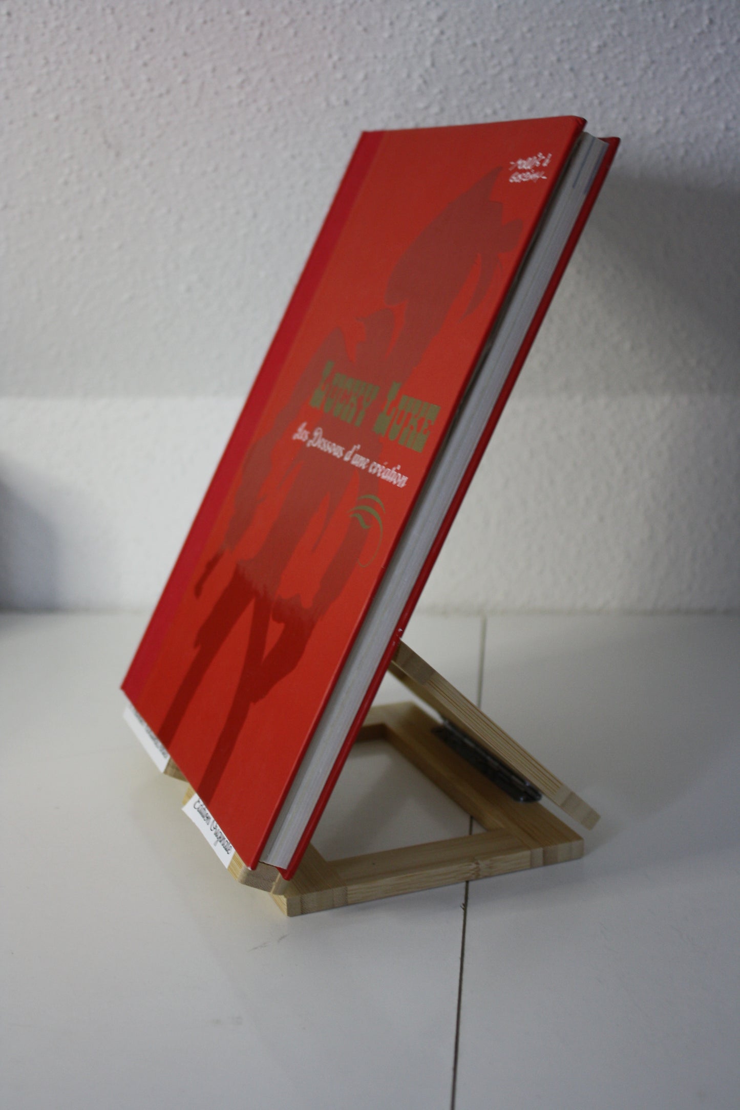Les dessous de la Création la Diligence/Le pied tendre – Lucky Luke – Caroline Richter bonini - Edition Atlas – Réédition - 2009 + ex libris