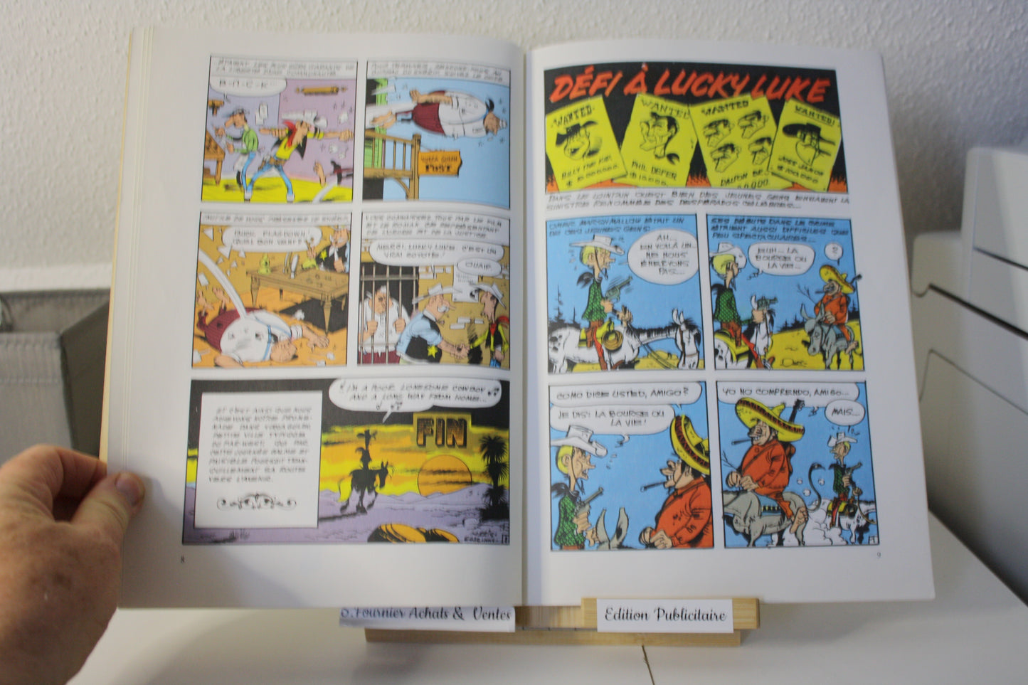 La Bataille du riz – Lucky Luke – Morris et Goscinny - Dupuis - Publicitaire - 1972 - Total