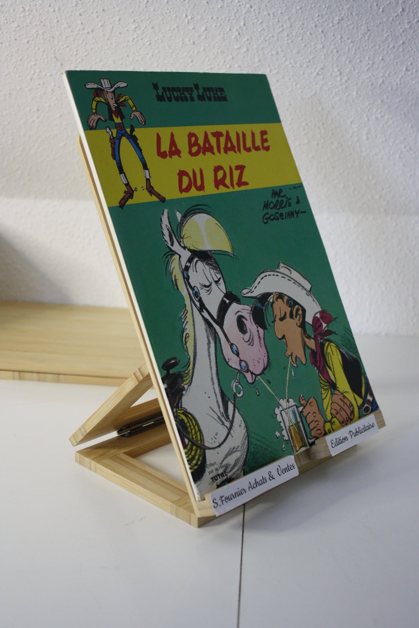 La Bataille du riz – Lucky Luke – Morris et Goscinny - Dupuis - Publicitaire - 1972 - Total