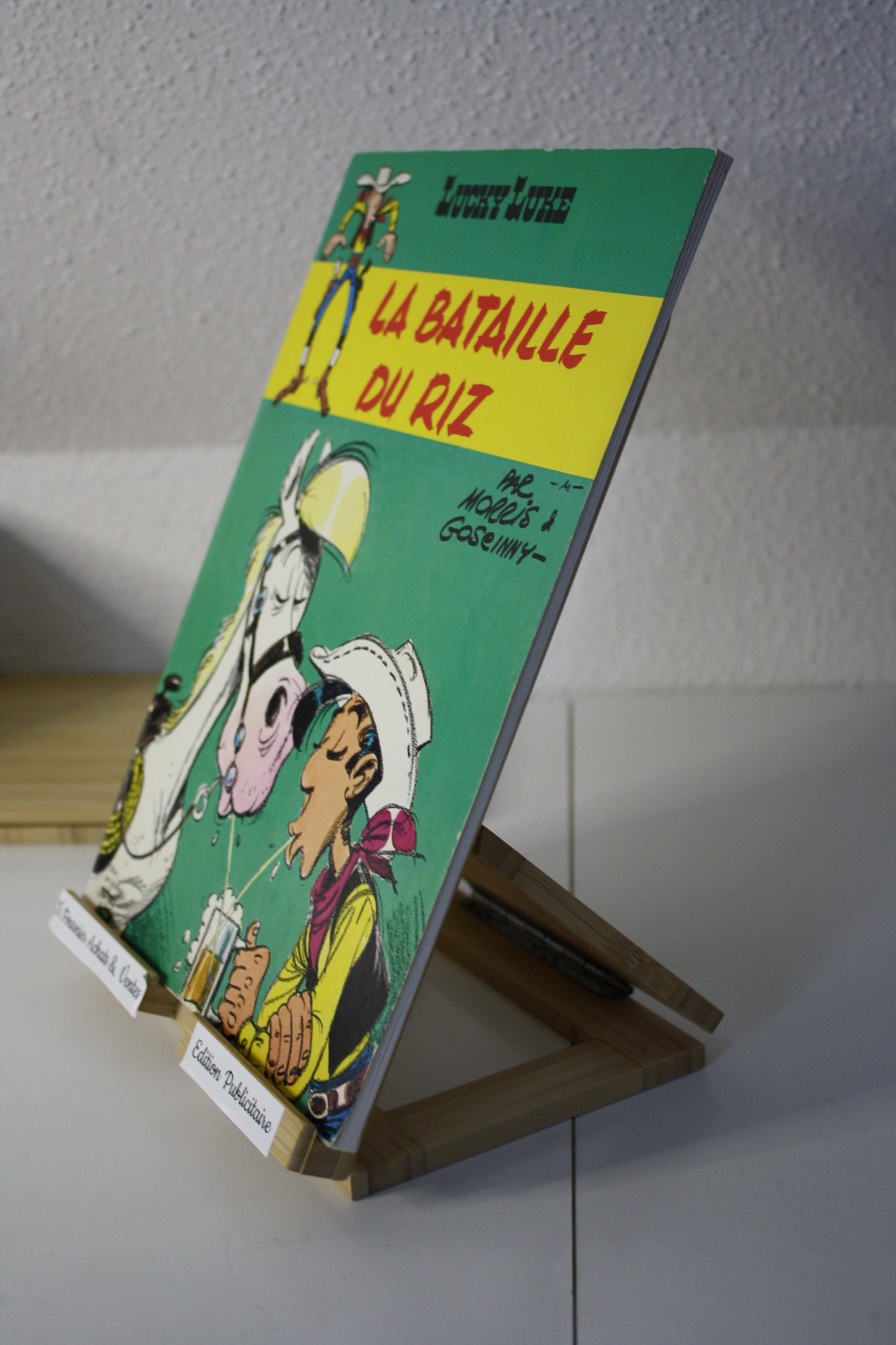 La Bataille du riz – Lucky Luke – Morris et Goscinny - Dupuis - Publicitaire - 1972 - Total